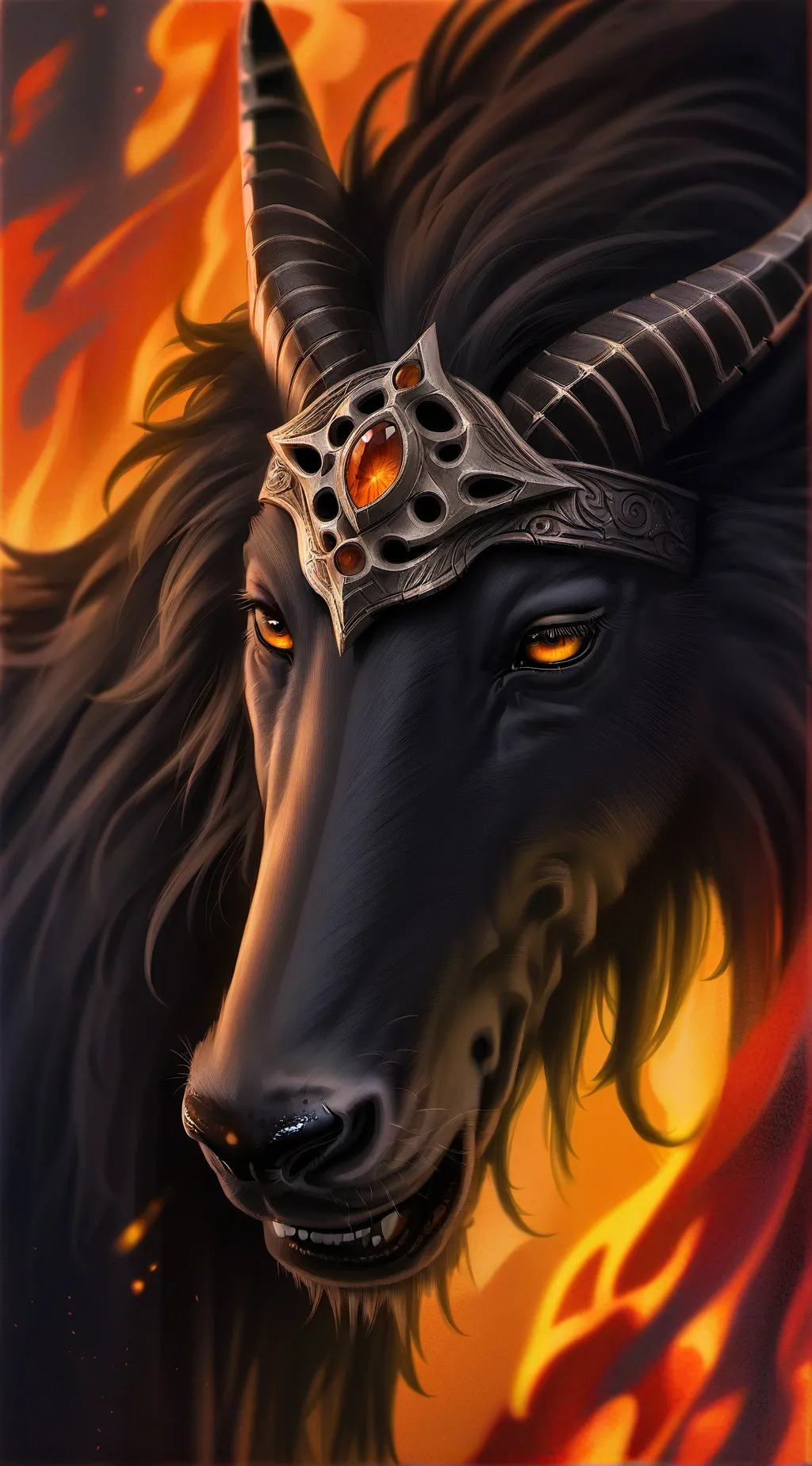 ai character: sidekick horse background