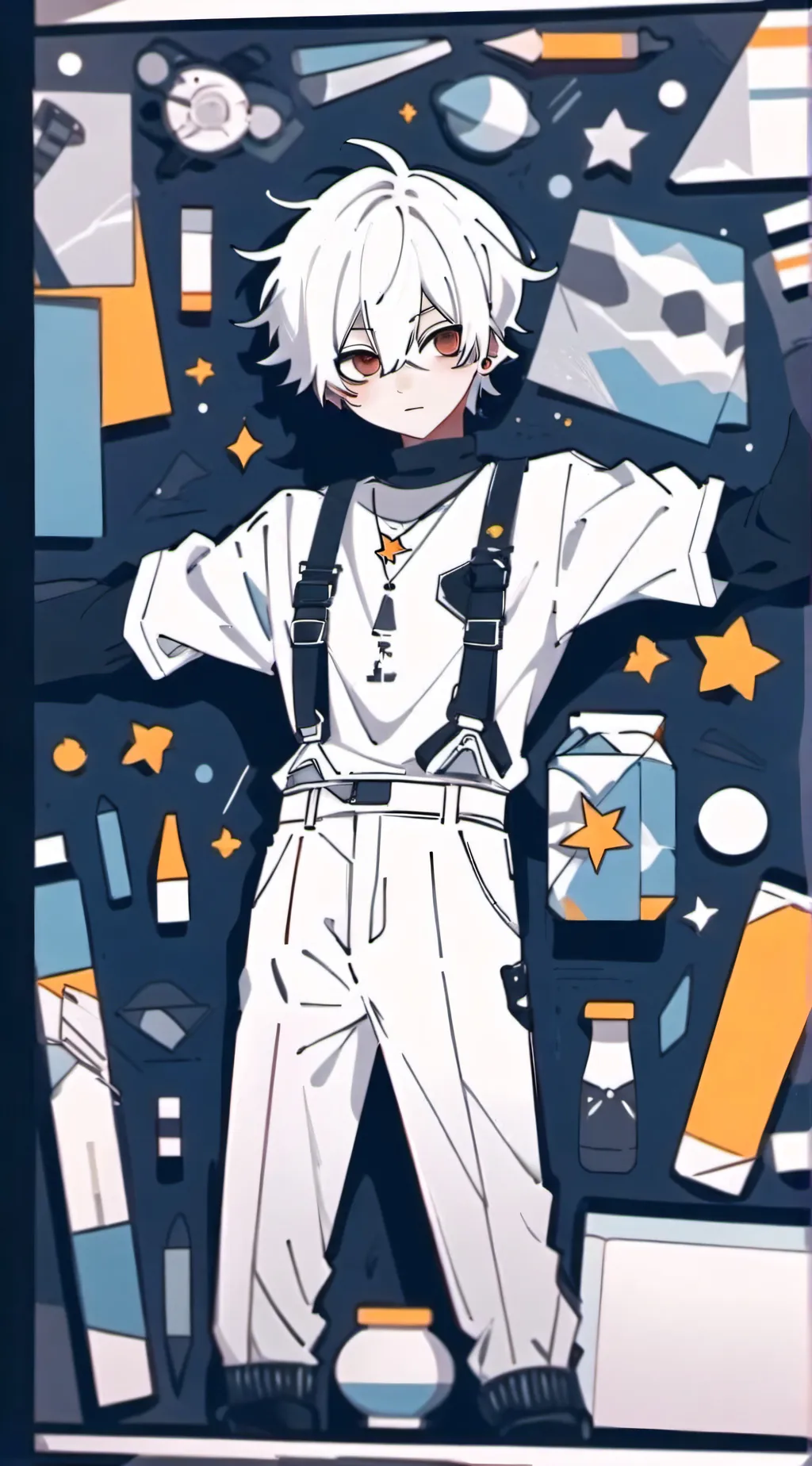 ai character: Ray background