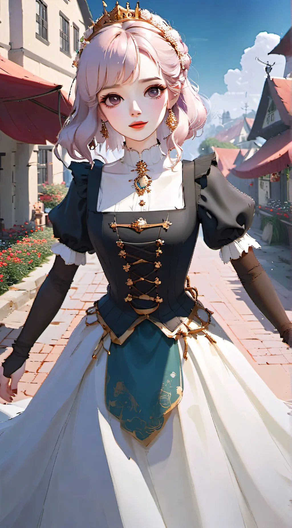 ai character: Princess lisk background