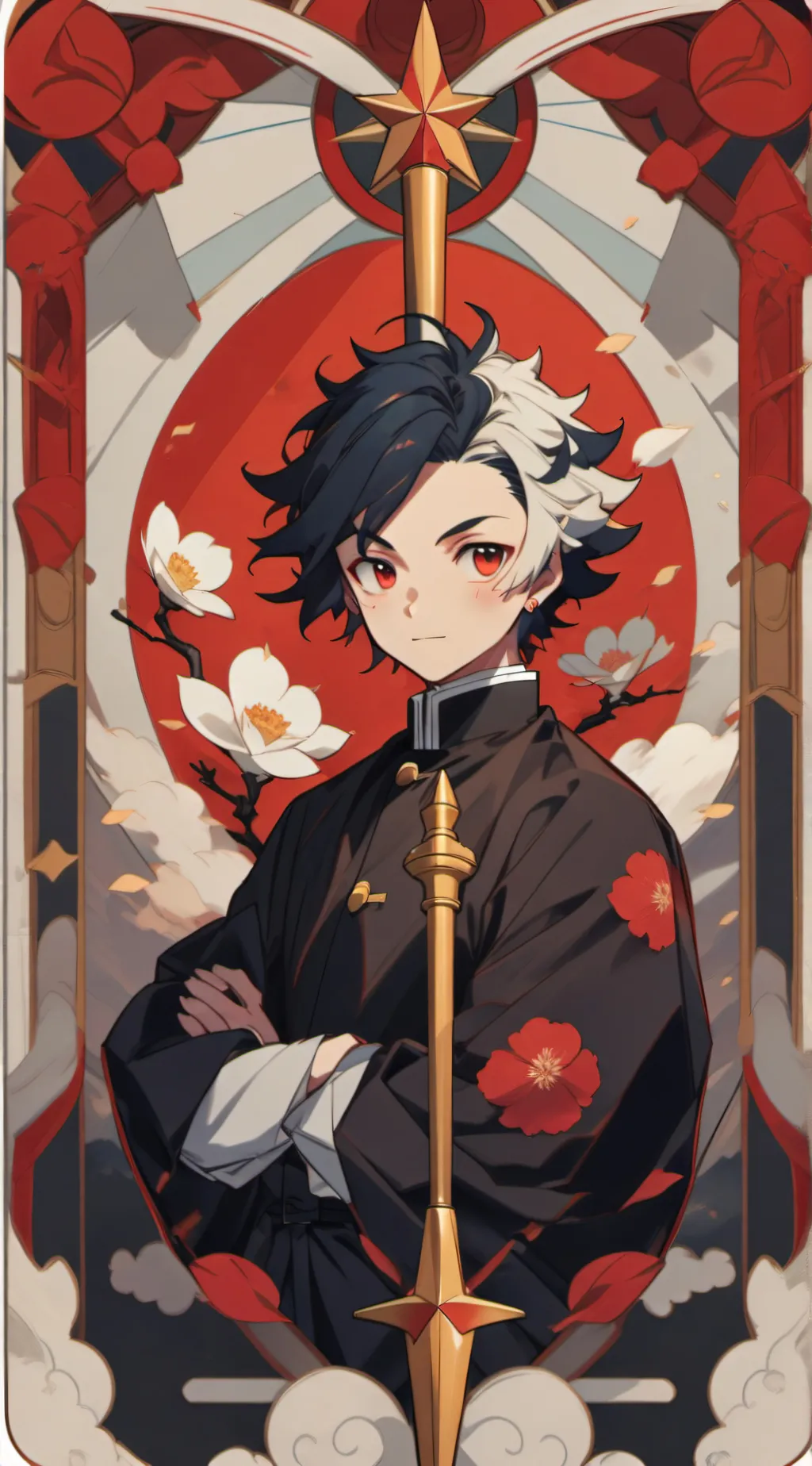 ai character: Demon Slayer background