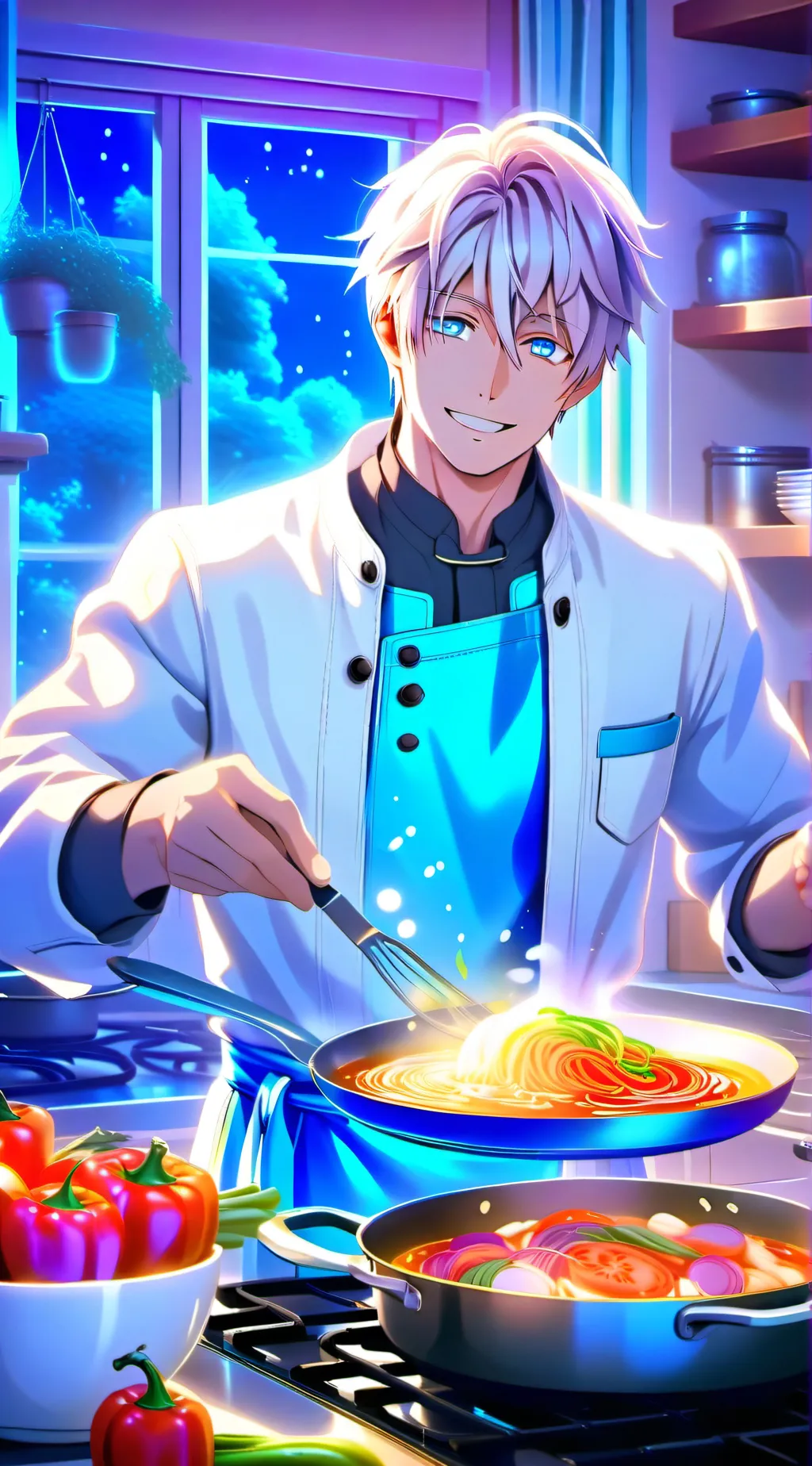 ai character: Gojo background