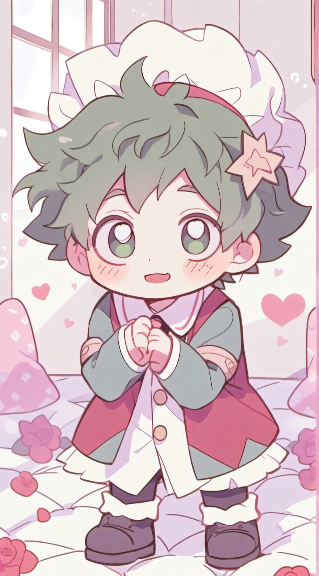 ai character: richest deku background