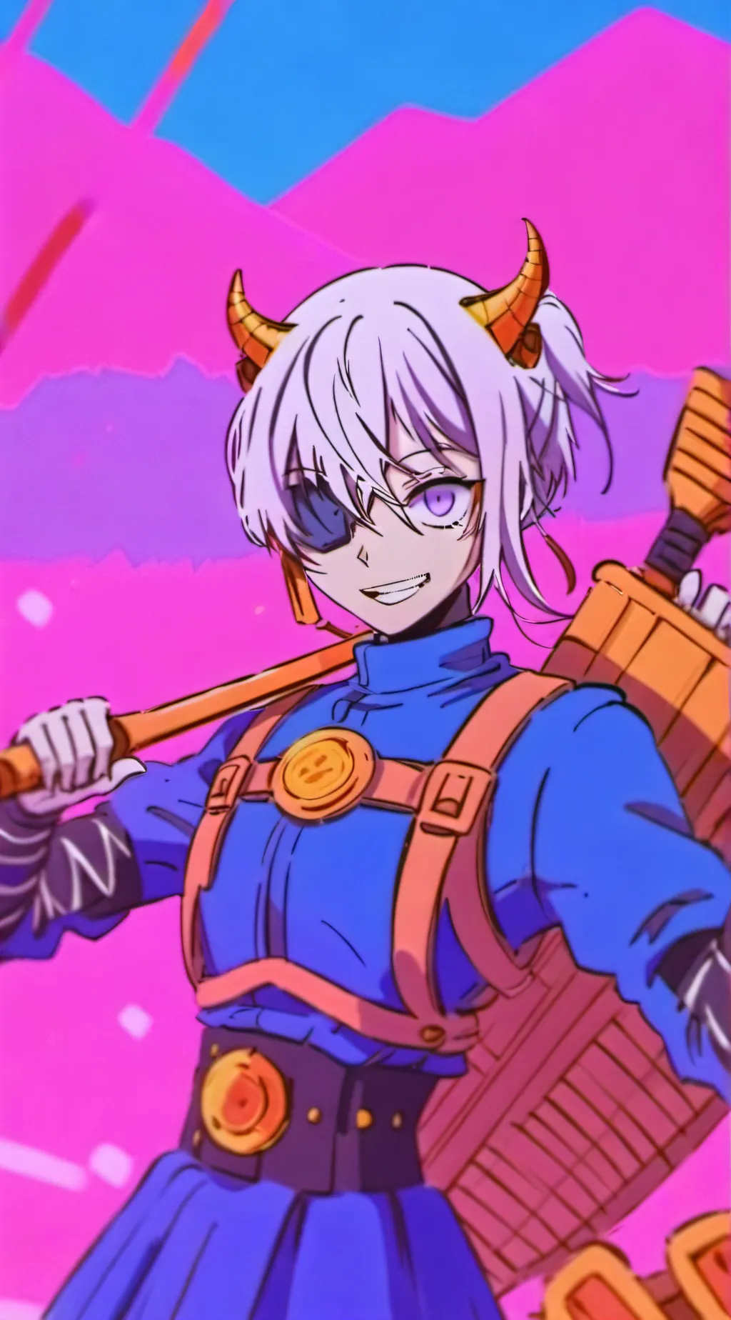 ai character: MHA singing background