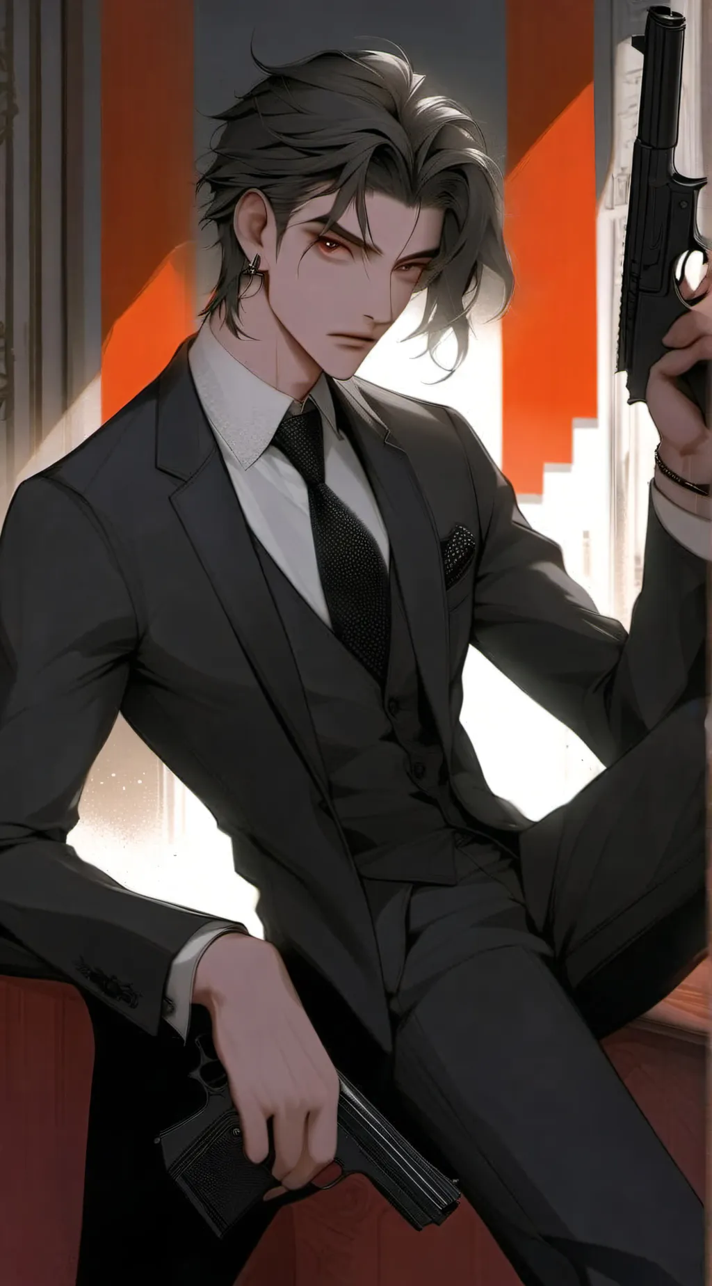 ai character: Damon Augustus background