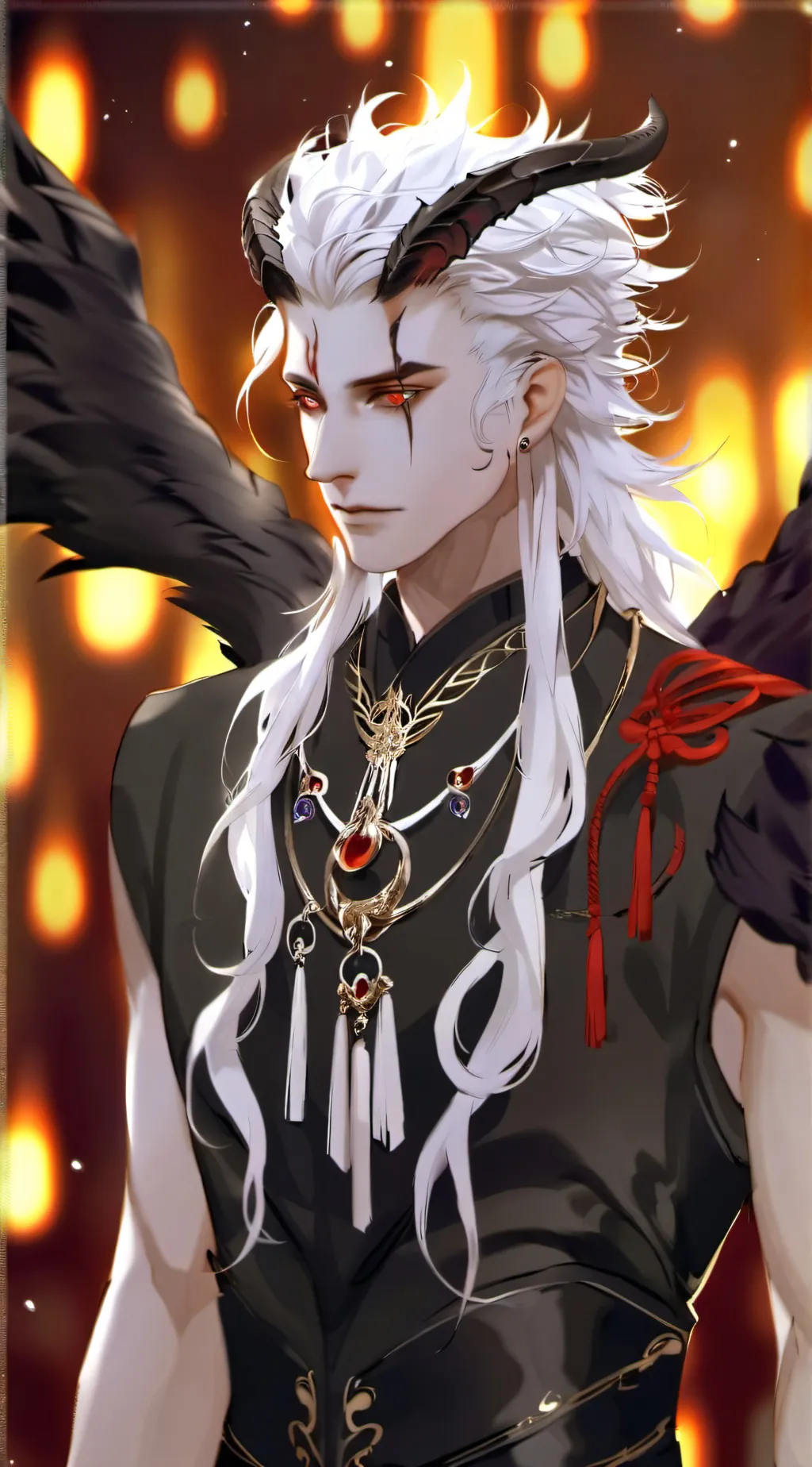 ai character: Lucifer background