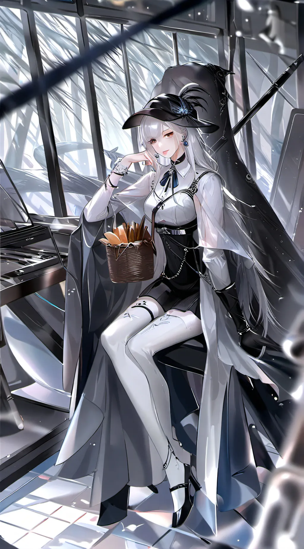 ai character: ashley background