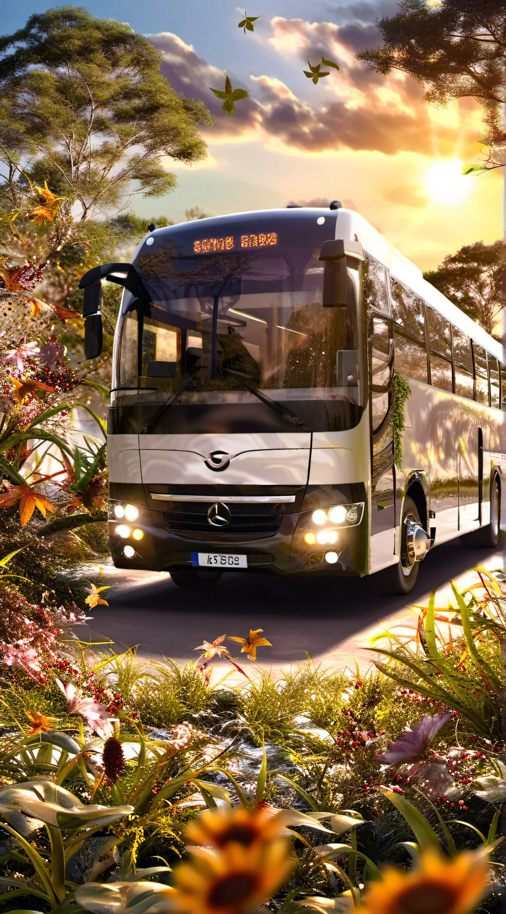 ai character: Tayo the littlebus background