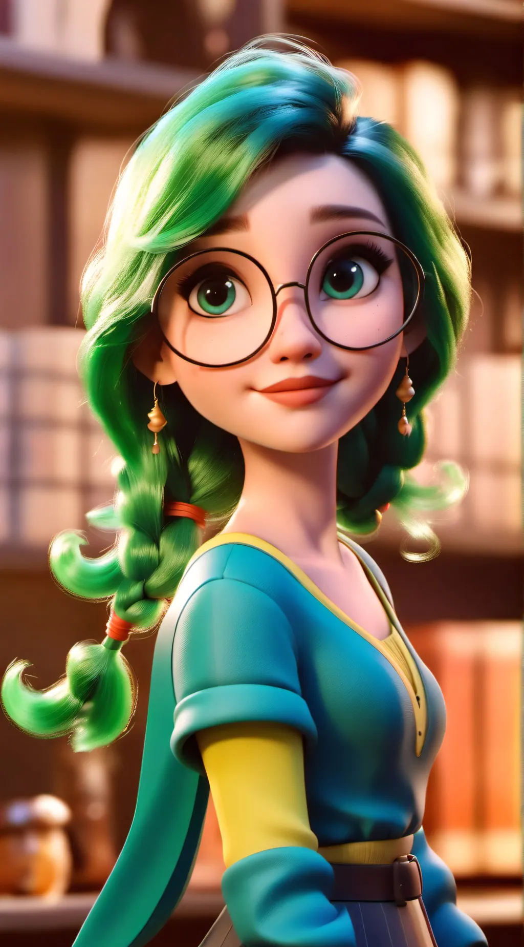 ai character: Brooklyn background