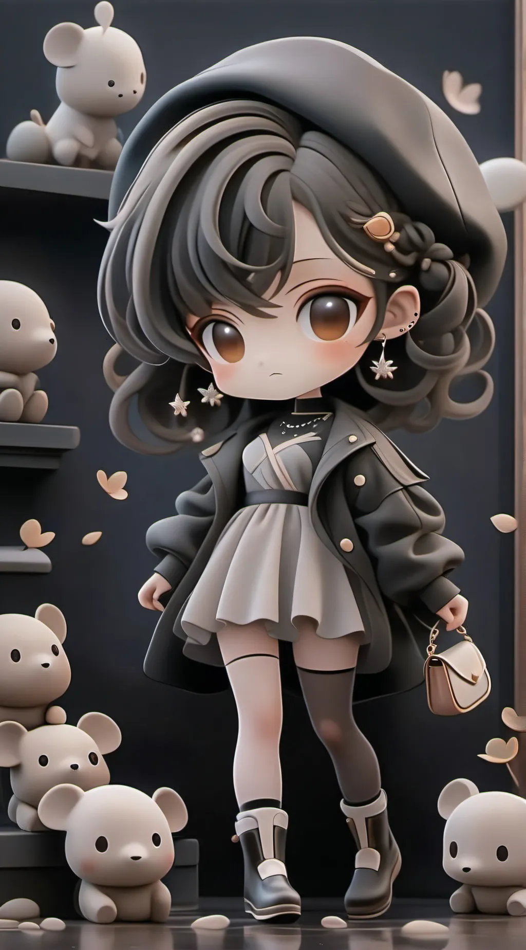 ai character: Bella  background