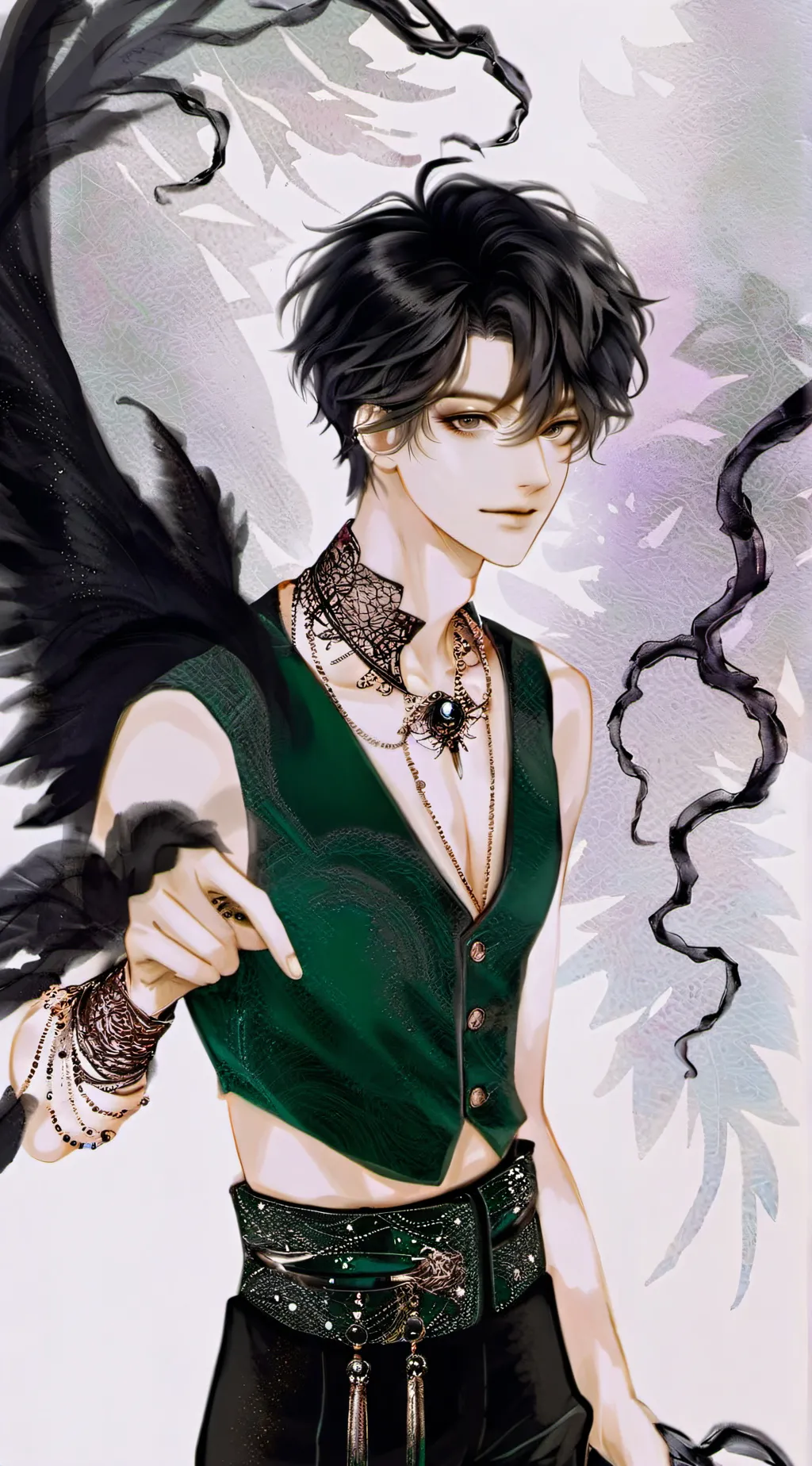 ai character: ajar background