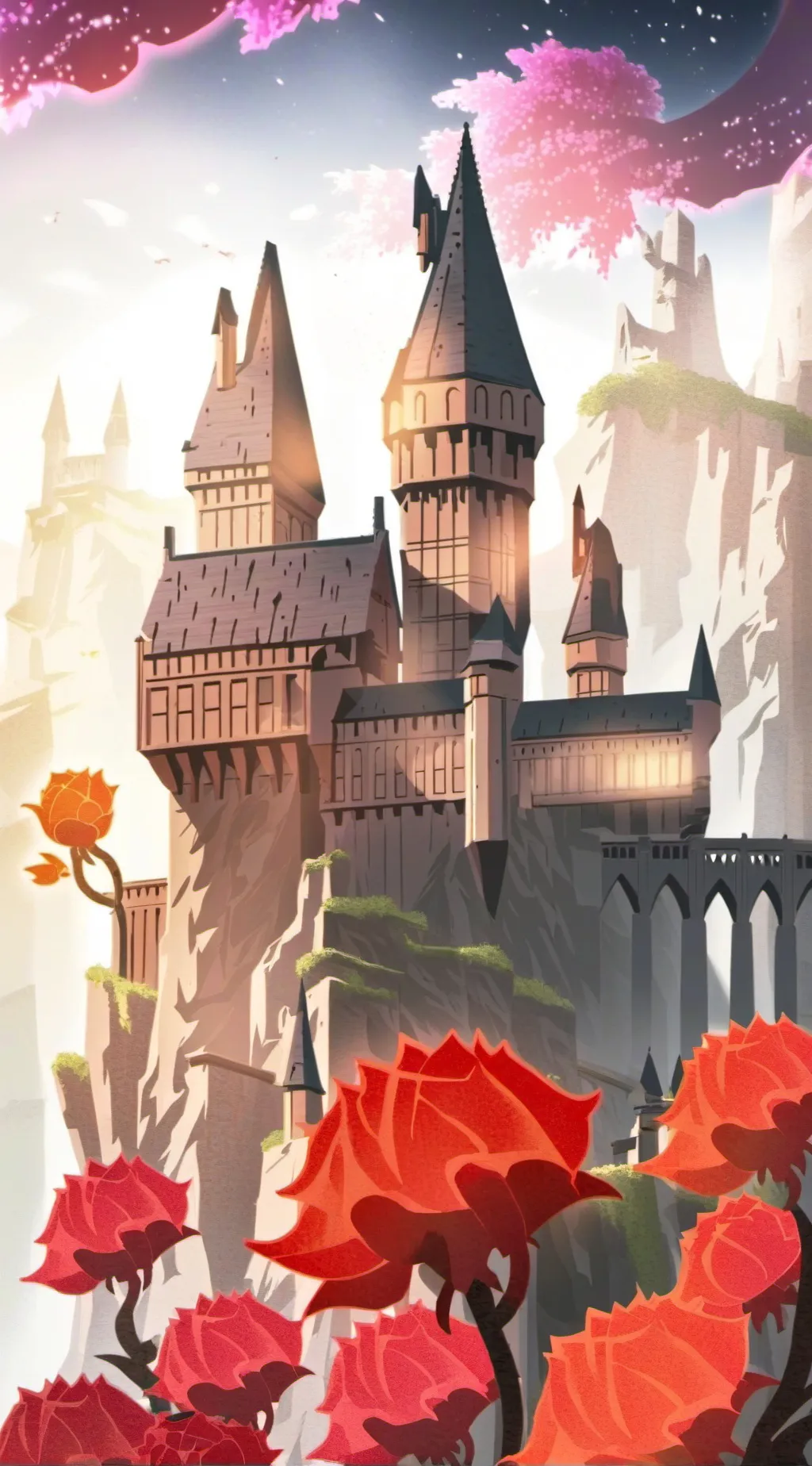 ai character: hogwarts funny background