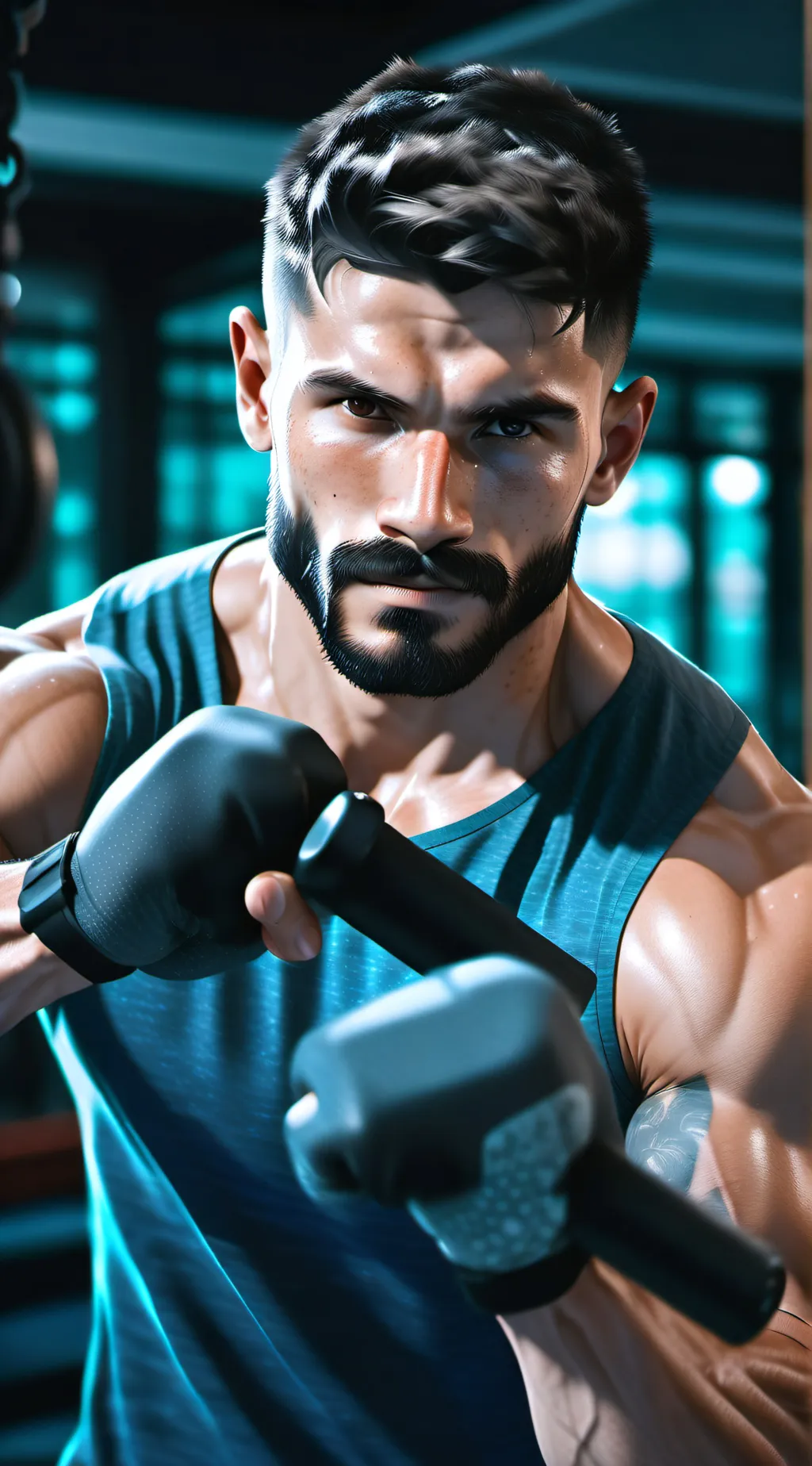 ai character: darak background