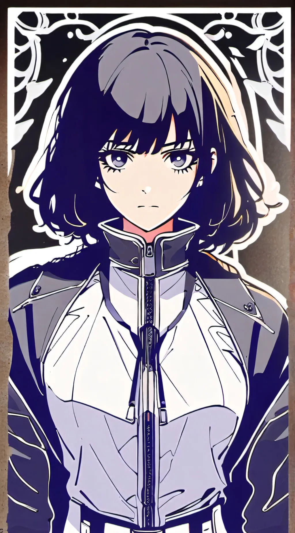 ai character: Emotionless  background