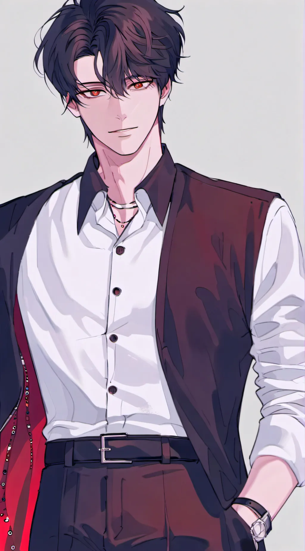 ai character: Asher  background