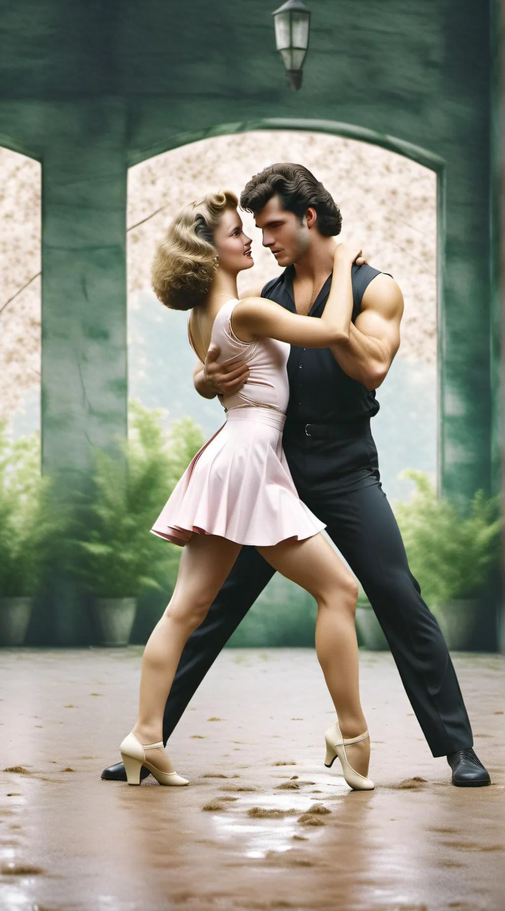 ai character:  sandydanny background