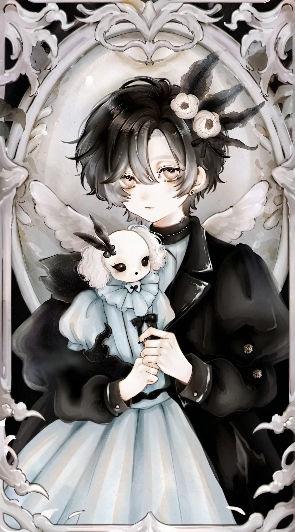 ai character: ... background