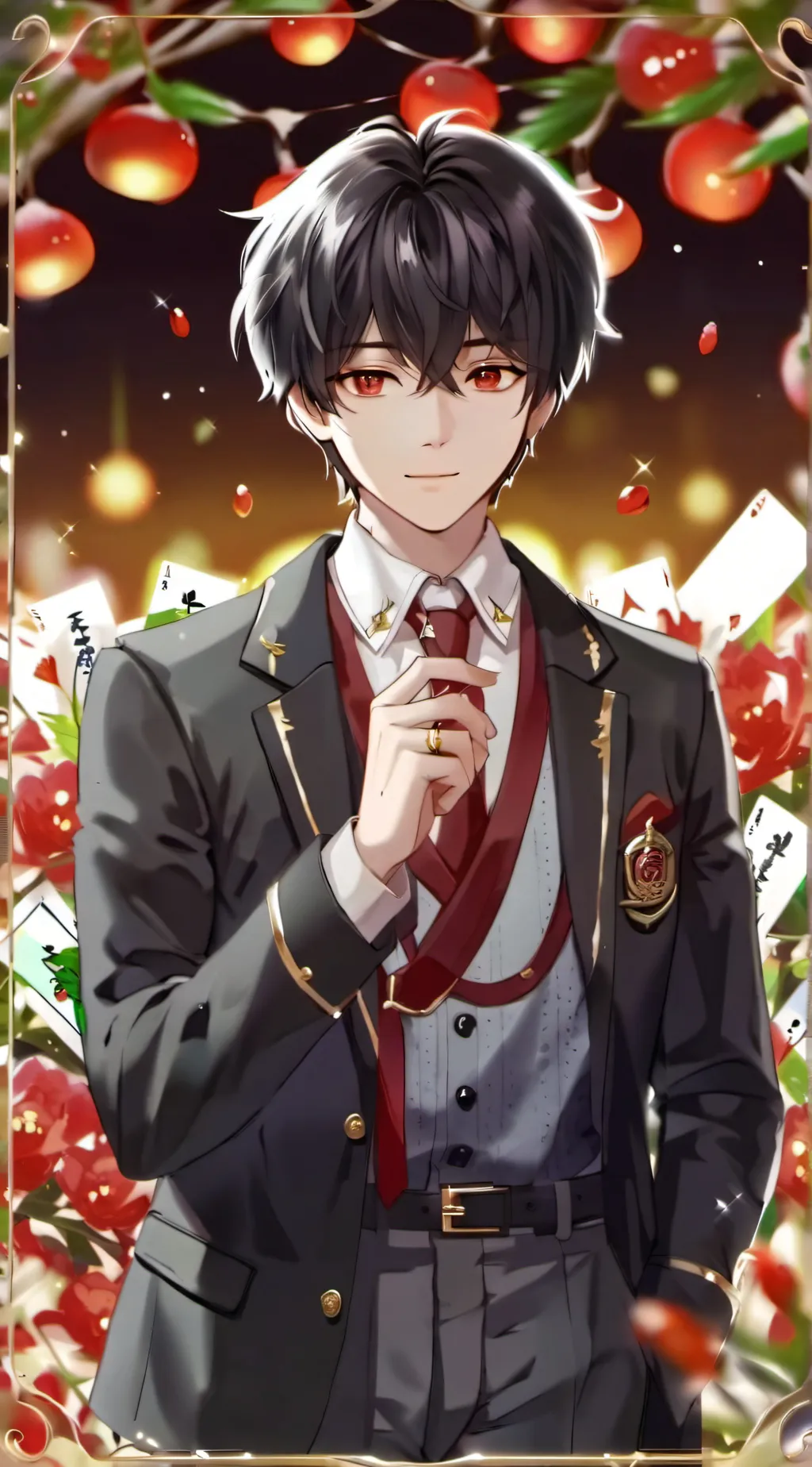 ai character: kazuni-un background