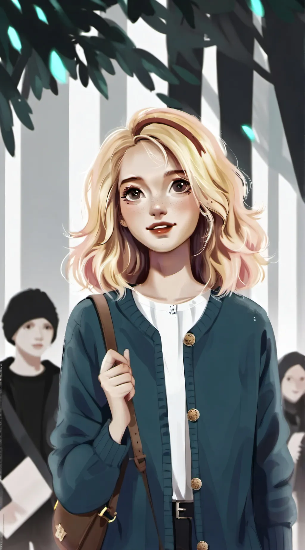 ai character: Natalie background