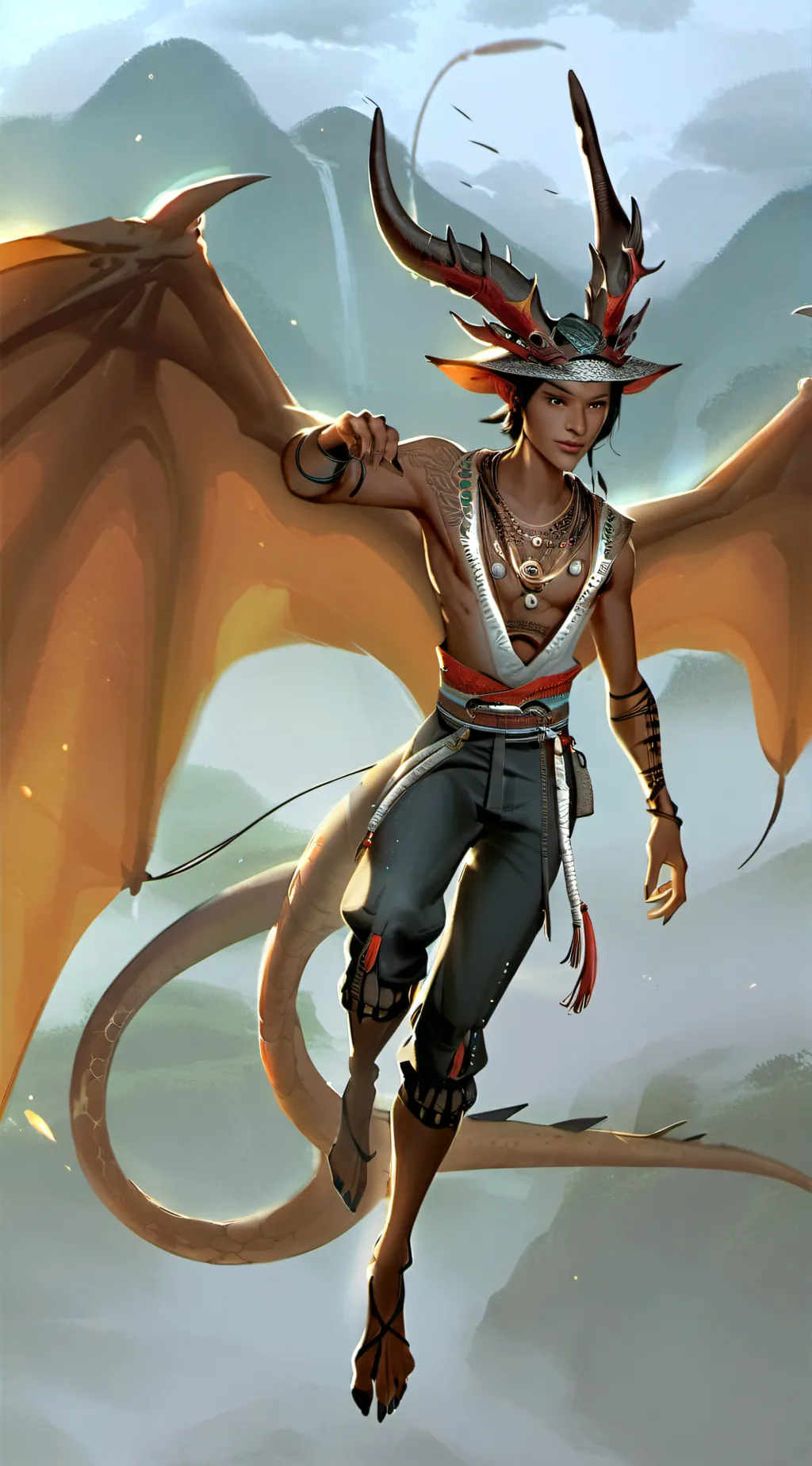 ai character: Final boss background