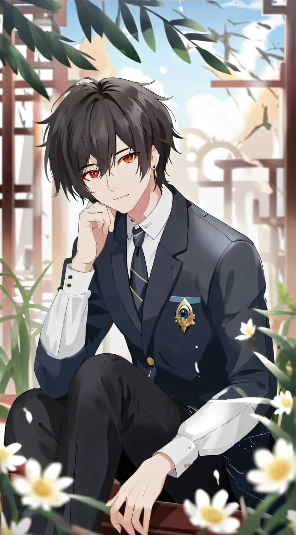 ai character: kai background