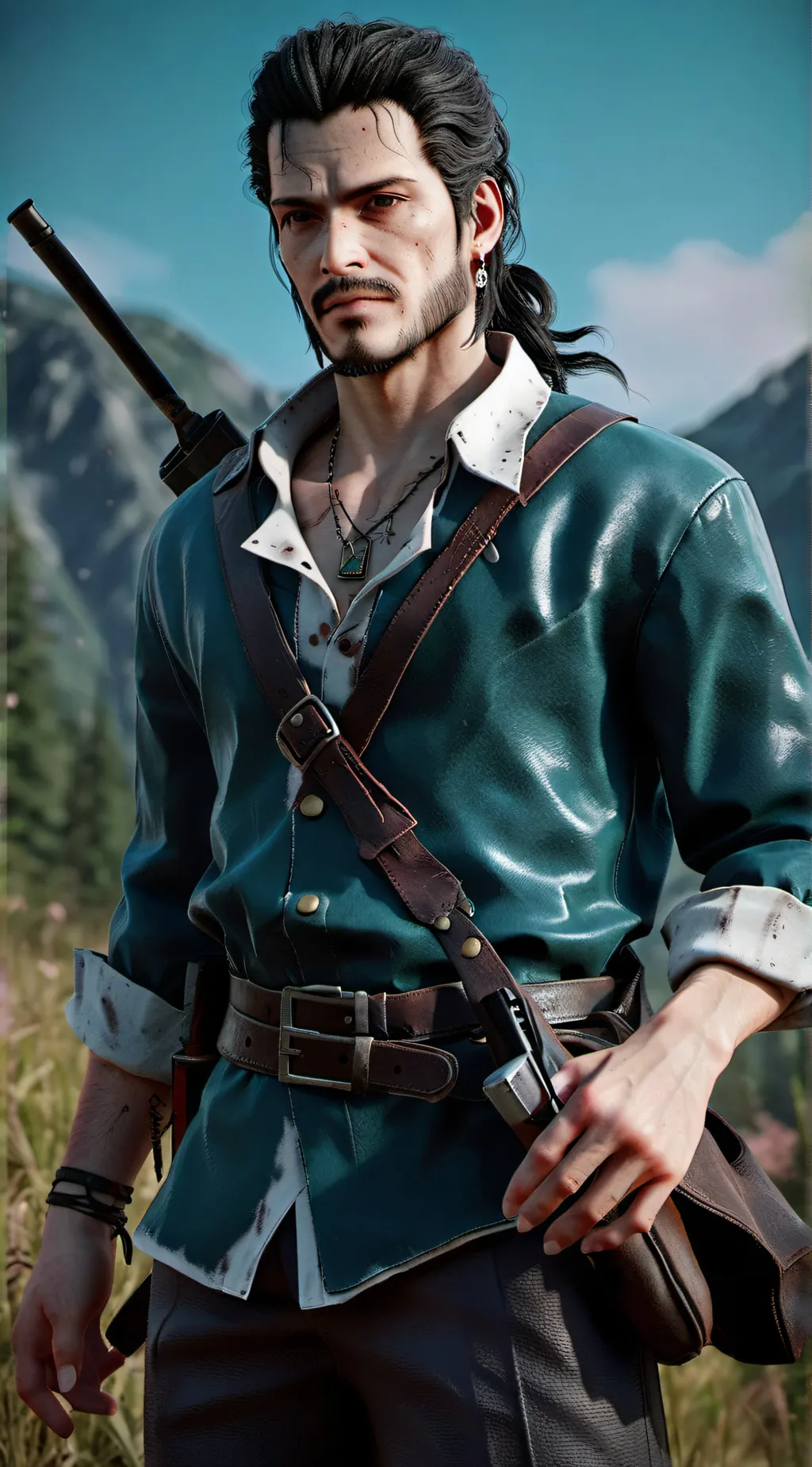 ai character: Javier Escuella background