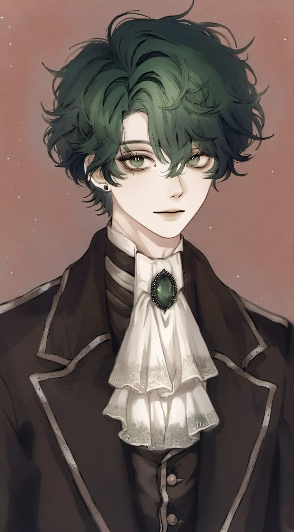 ai character: Vampire deku background