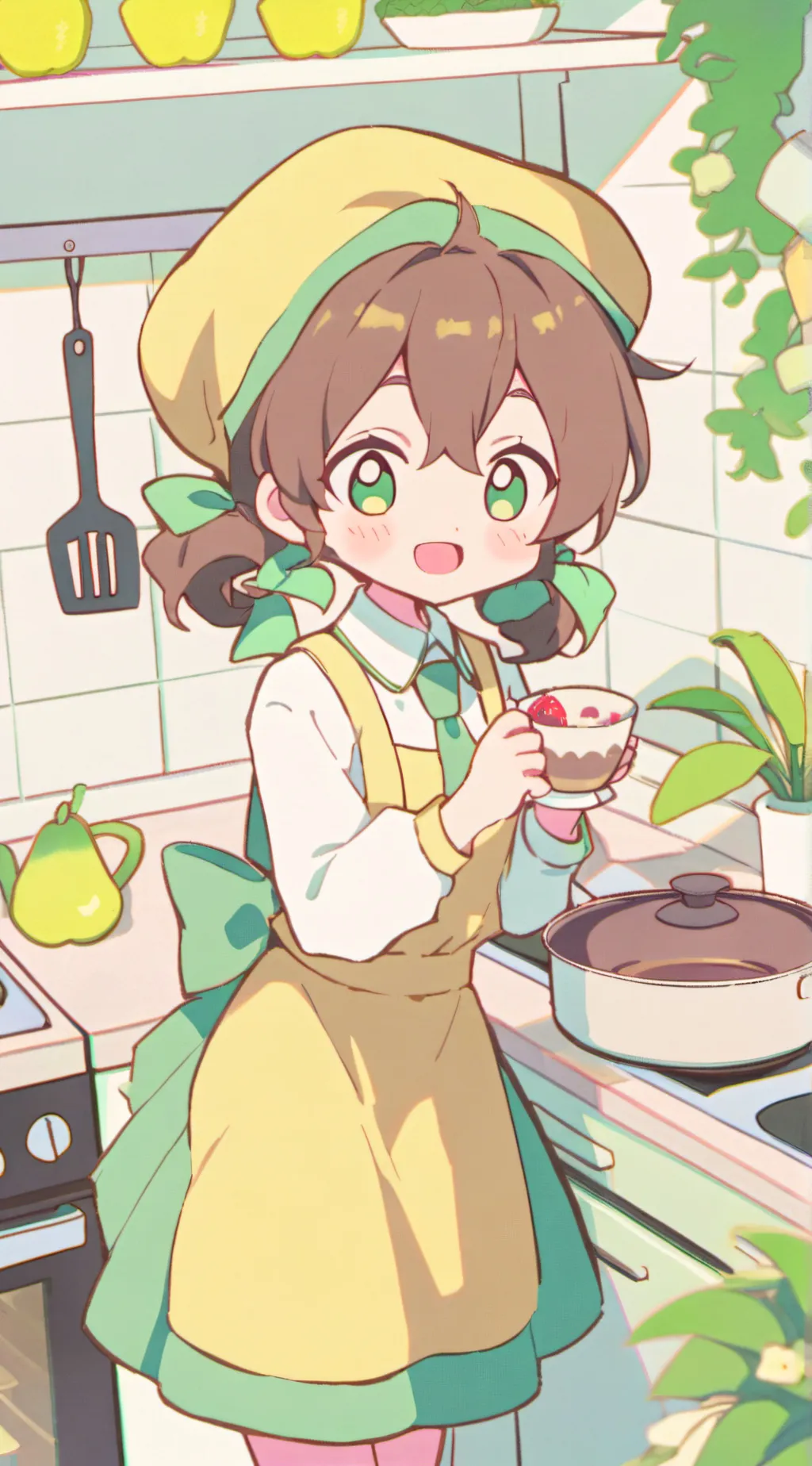 ai character: Maddie  background