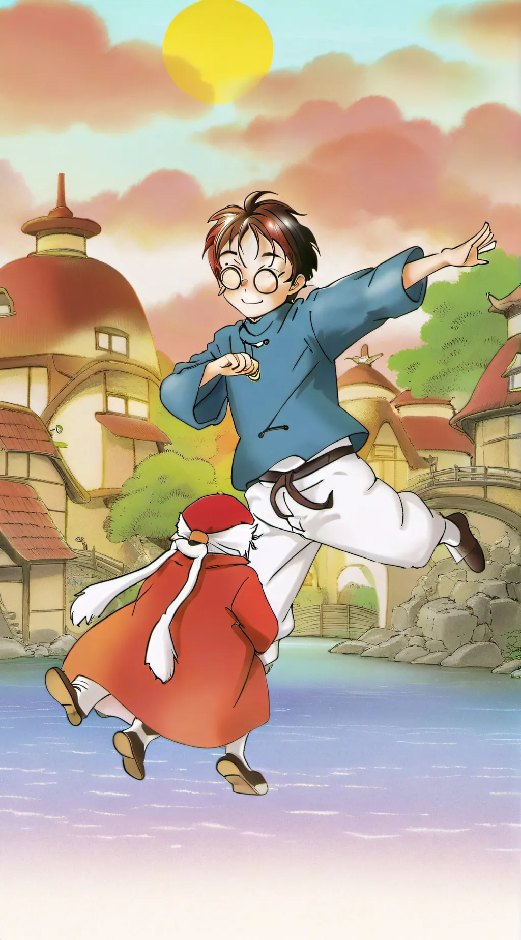 ai character: Draco x harry background