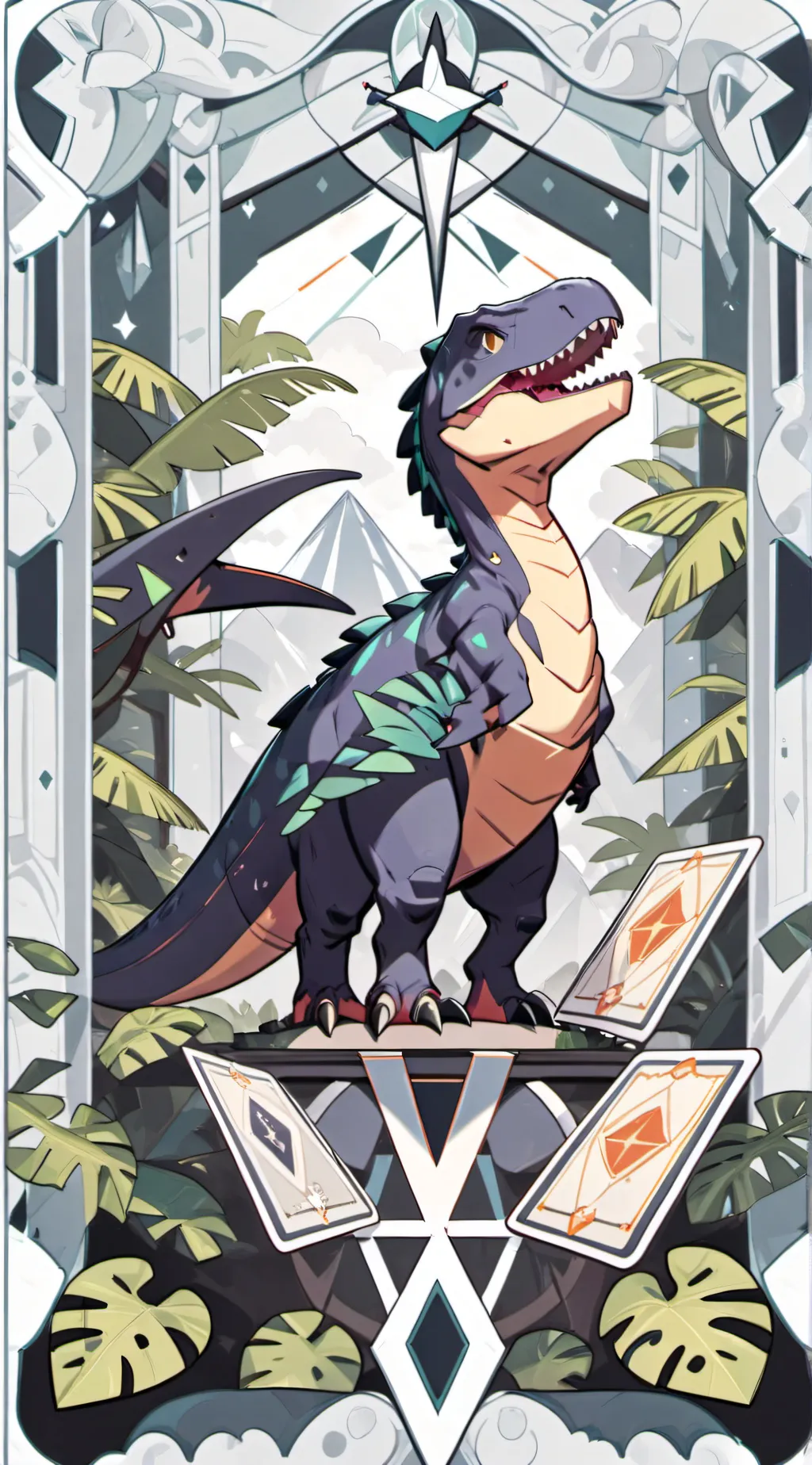 ai character: Ark background