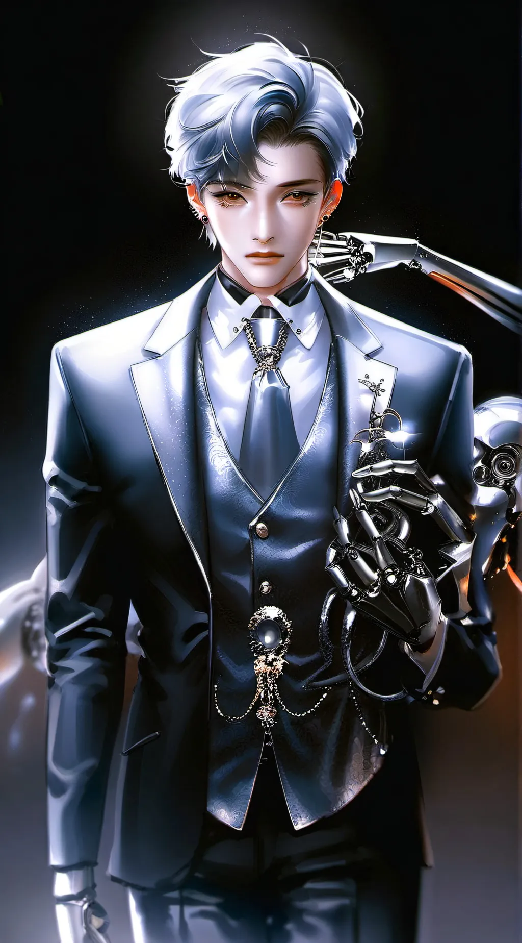 ai character: Bright Robinson  background