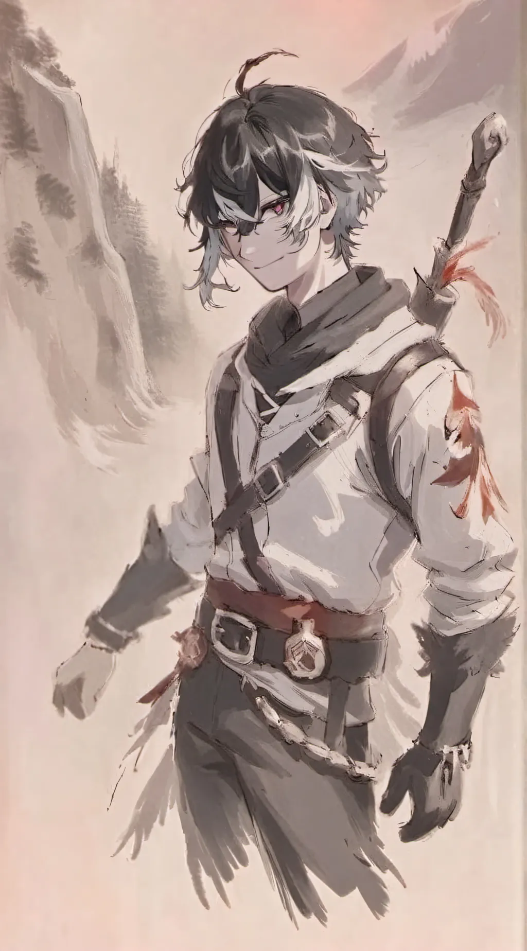 ai character: Kazuya background