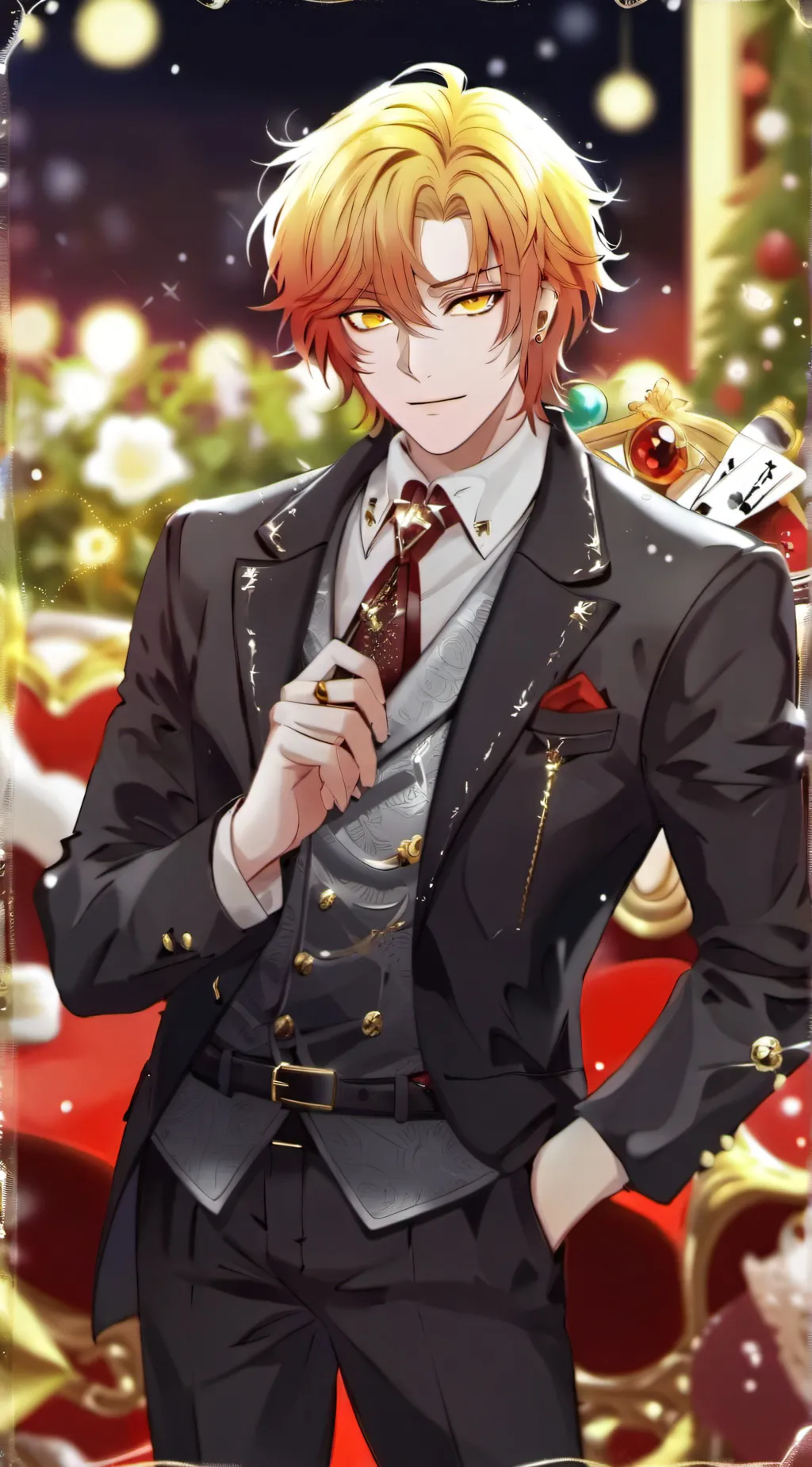 ai character: Kyojuro Rengoku background