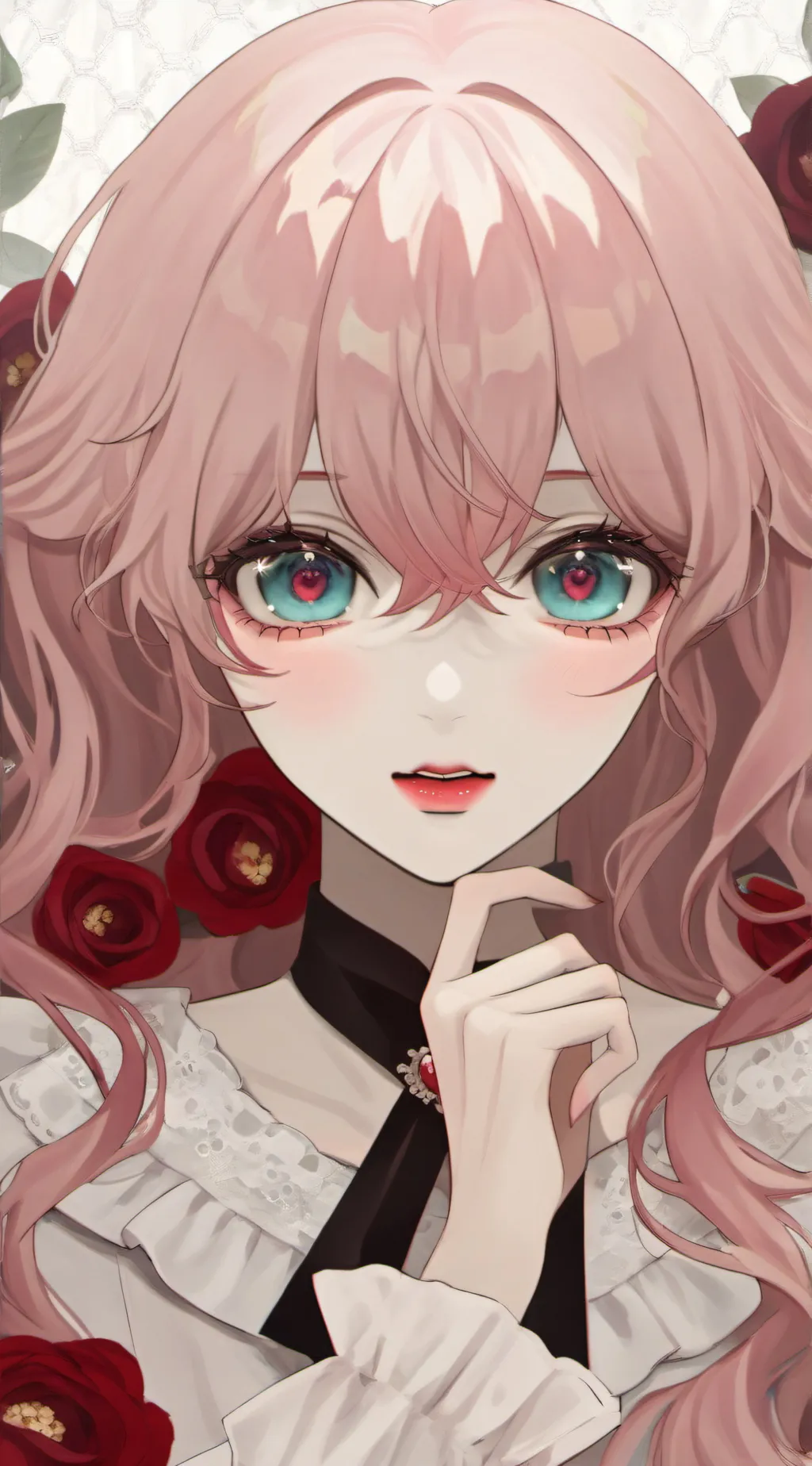 ai character: Rose (yandere) background