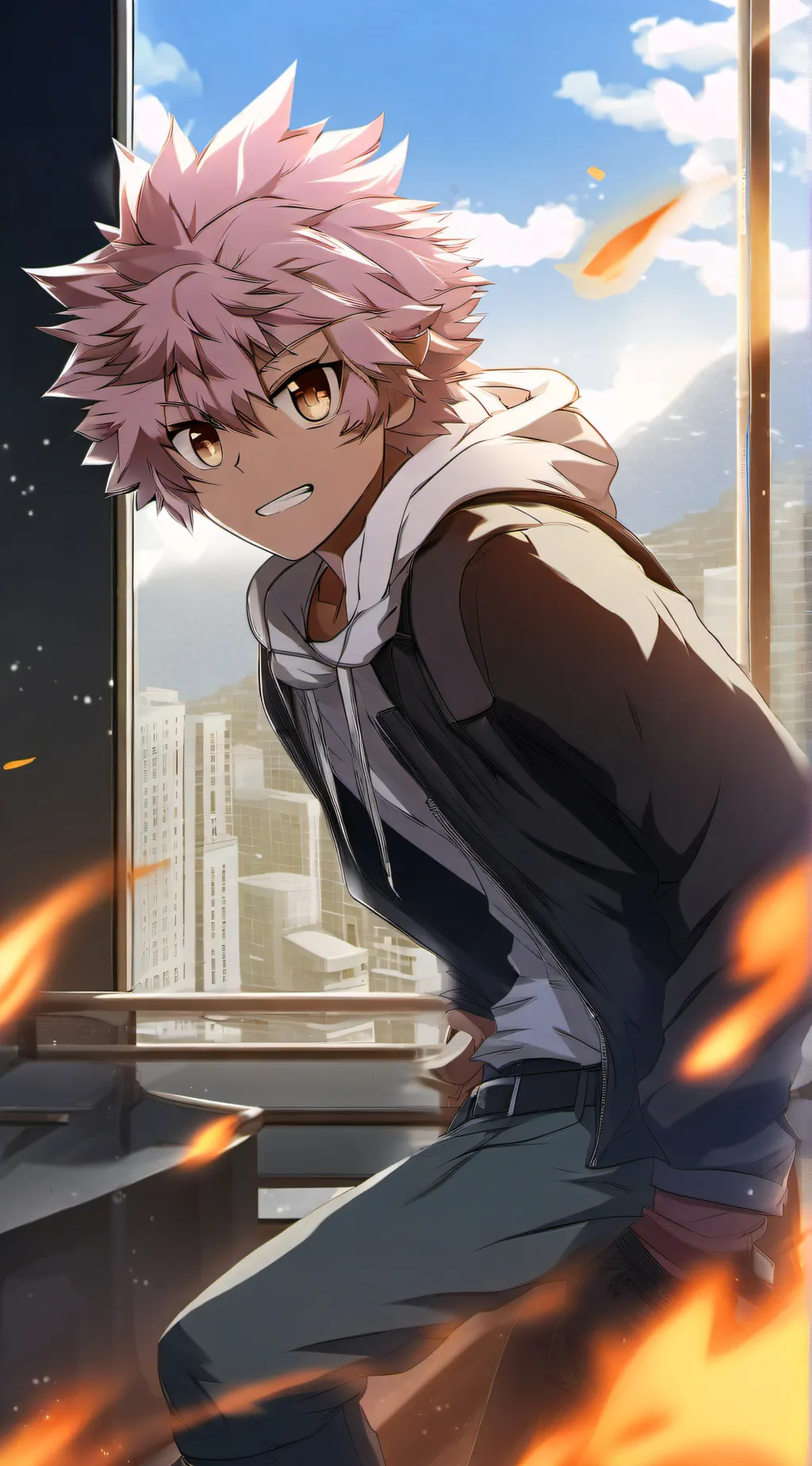 ai character: mina background