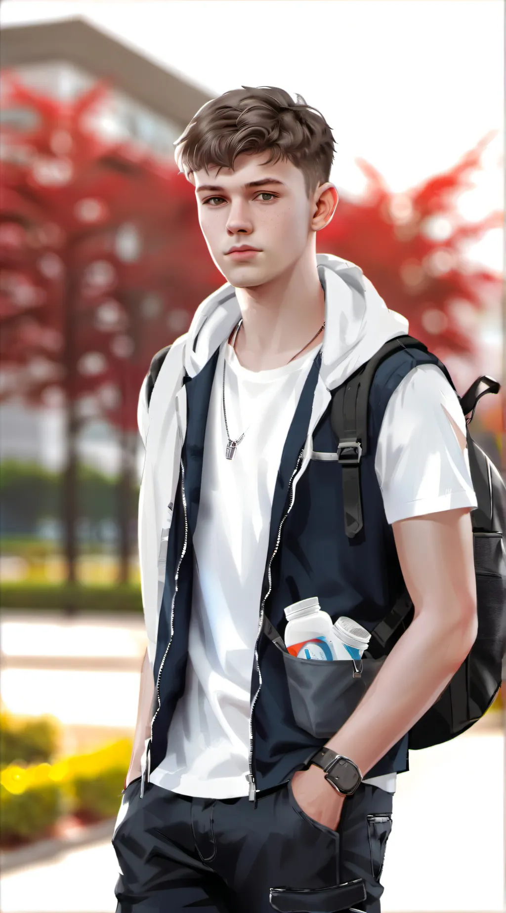 ai character: Conor  background