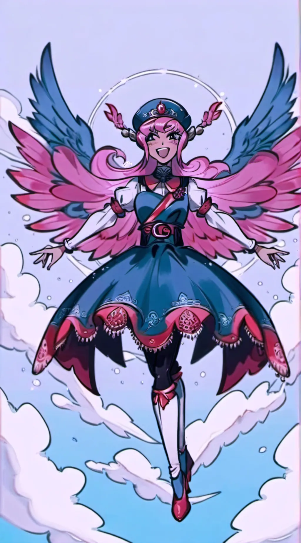 ai character: Vox is drunk background