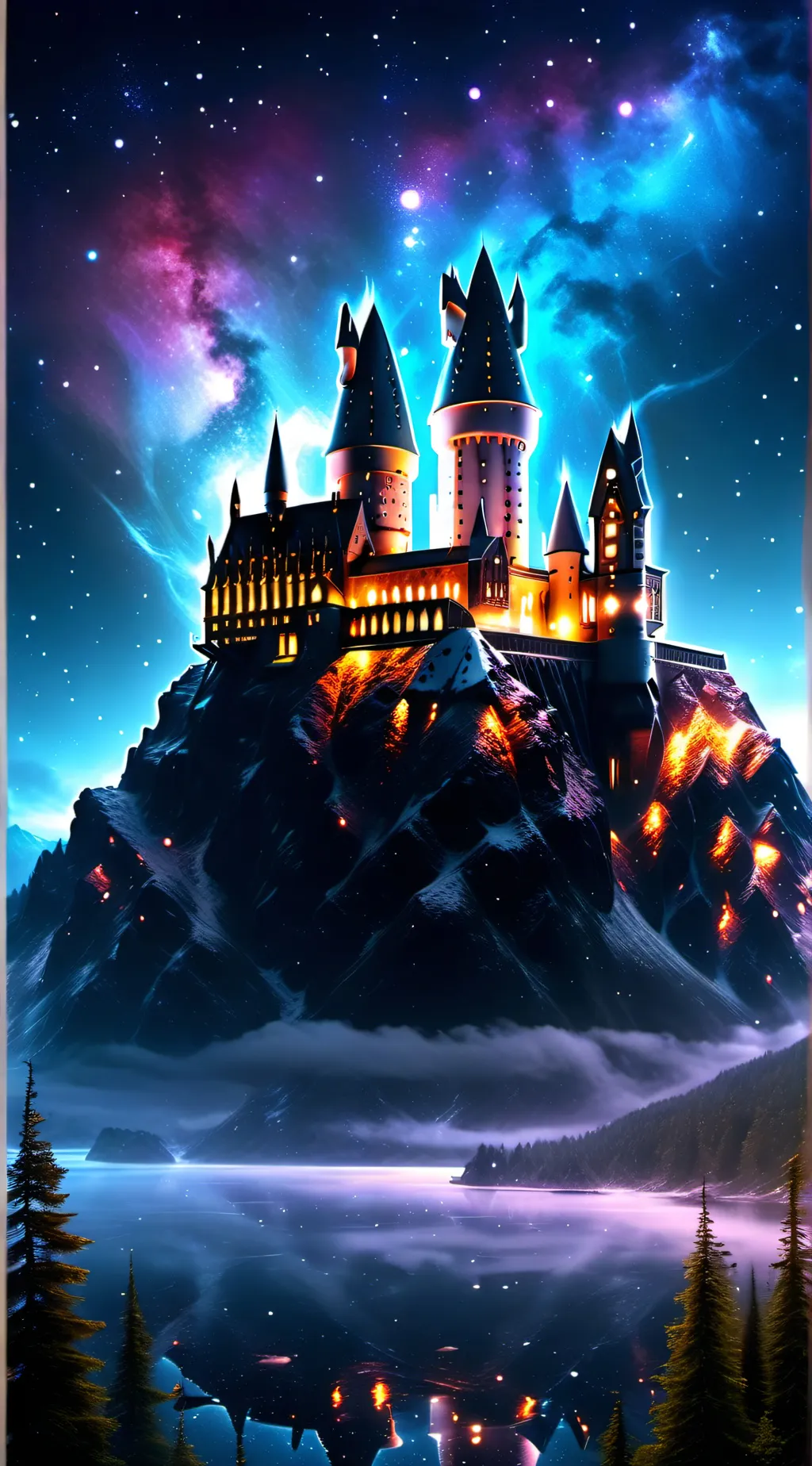 ai character: hogwarts  background
