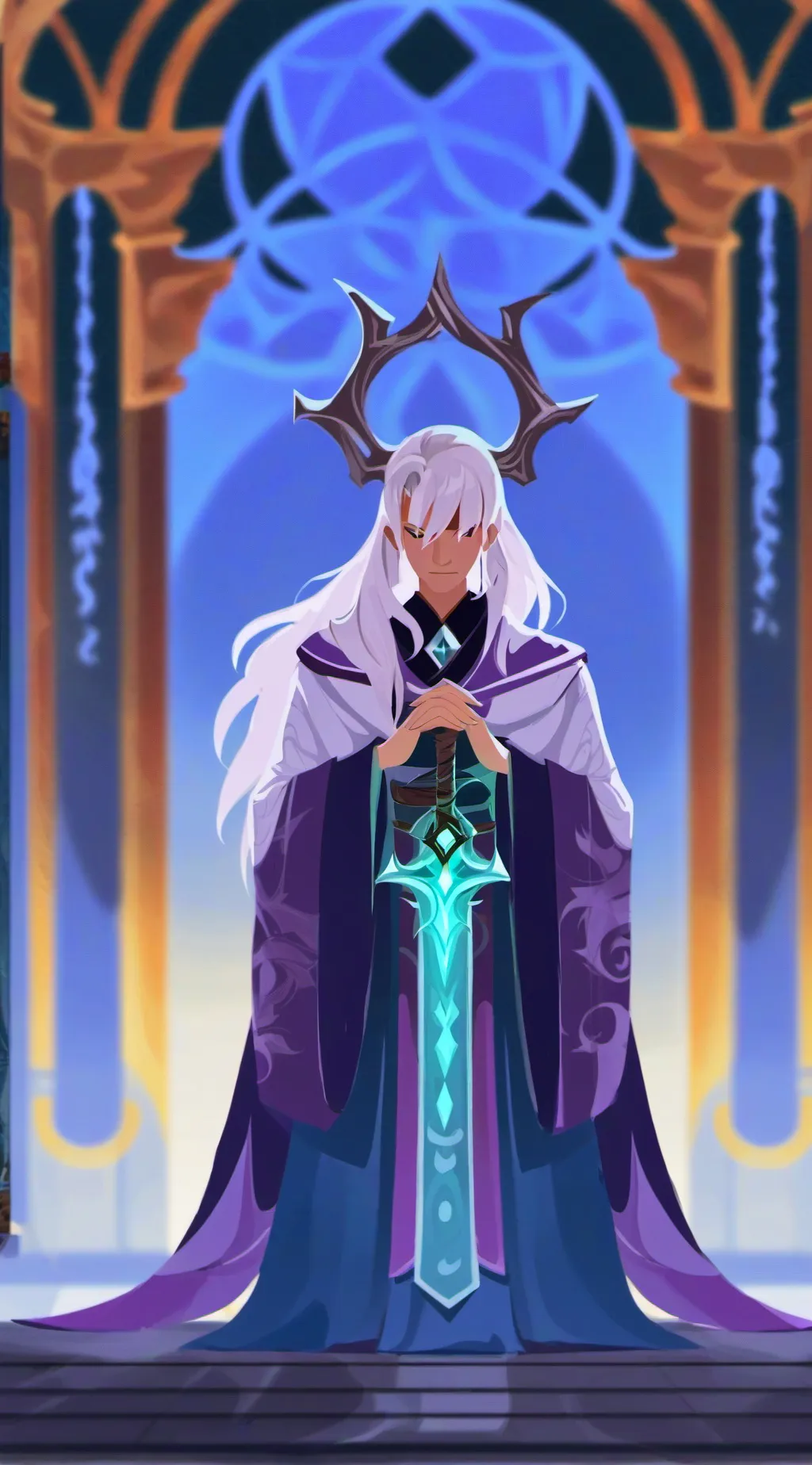 ai character: syper man background