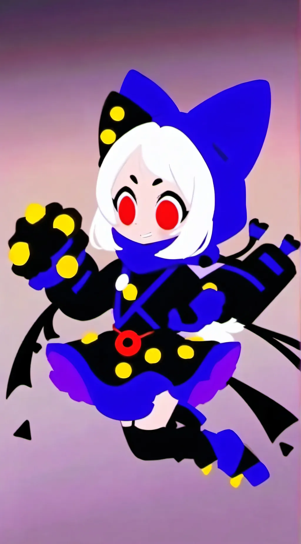 ai character: lunar  background