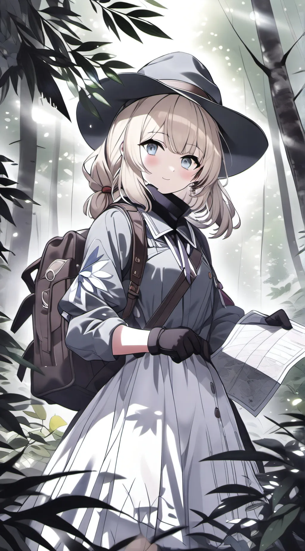 ai character: tin background