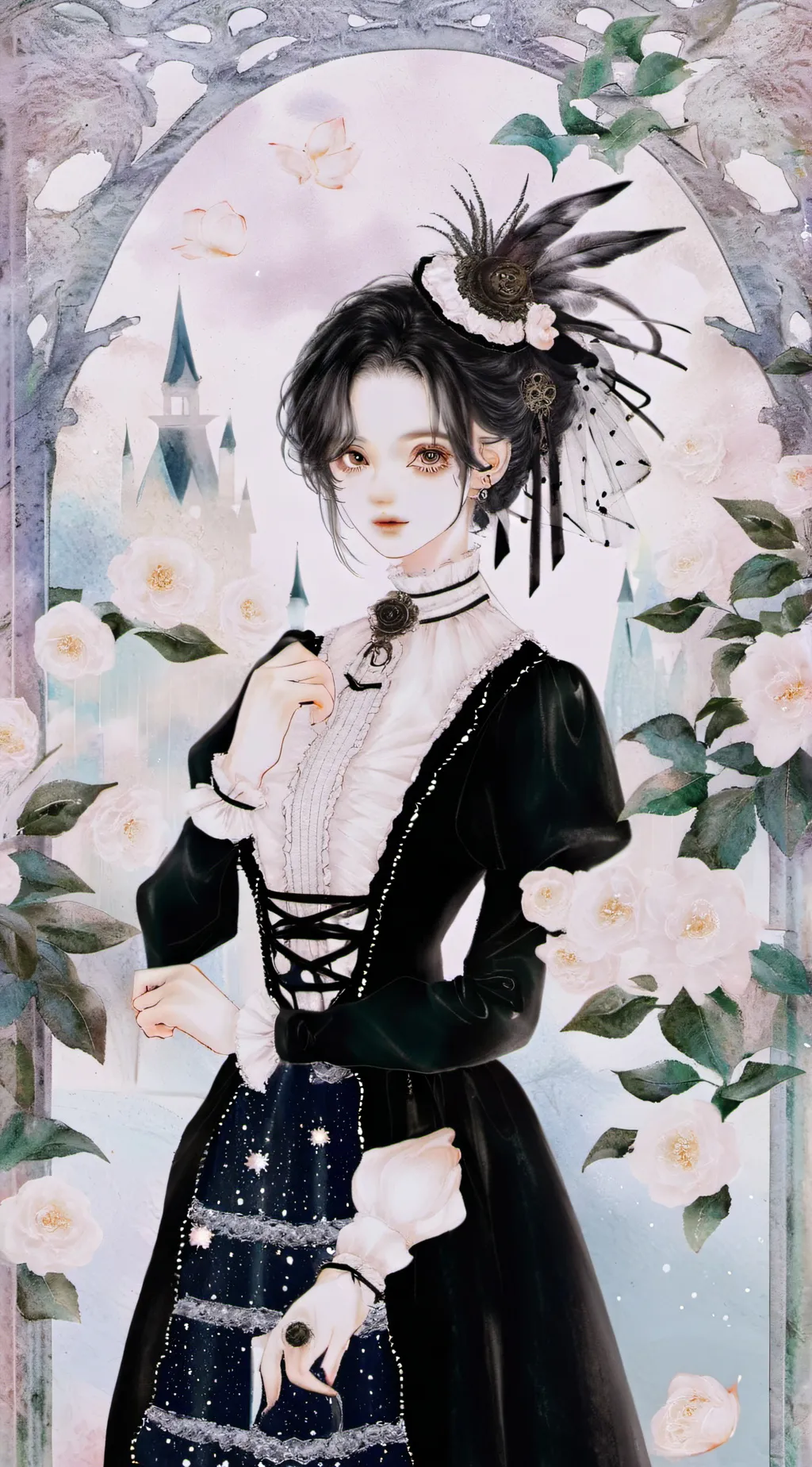 ai character: Lily  background