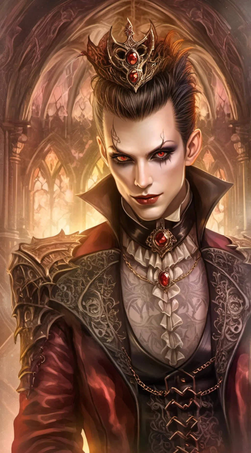 ai character: Harry  background