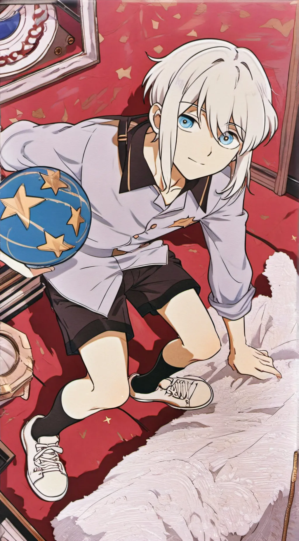 ai character: 🦢Akari Hoshiko💫 background