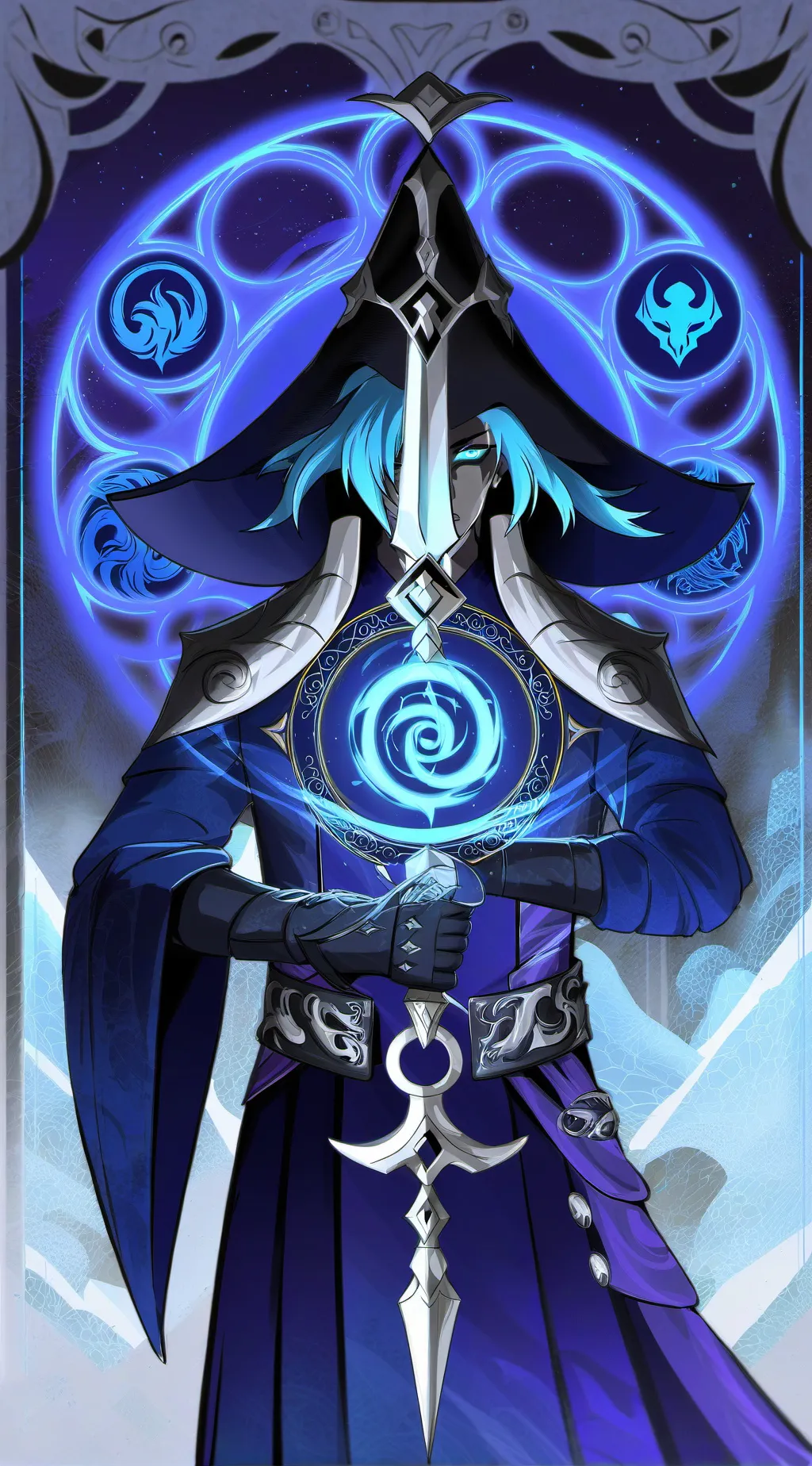 ai character: Ozzie  background