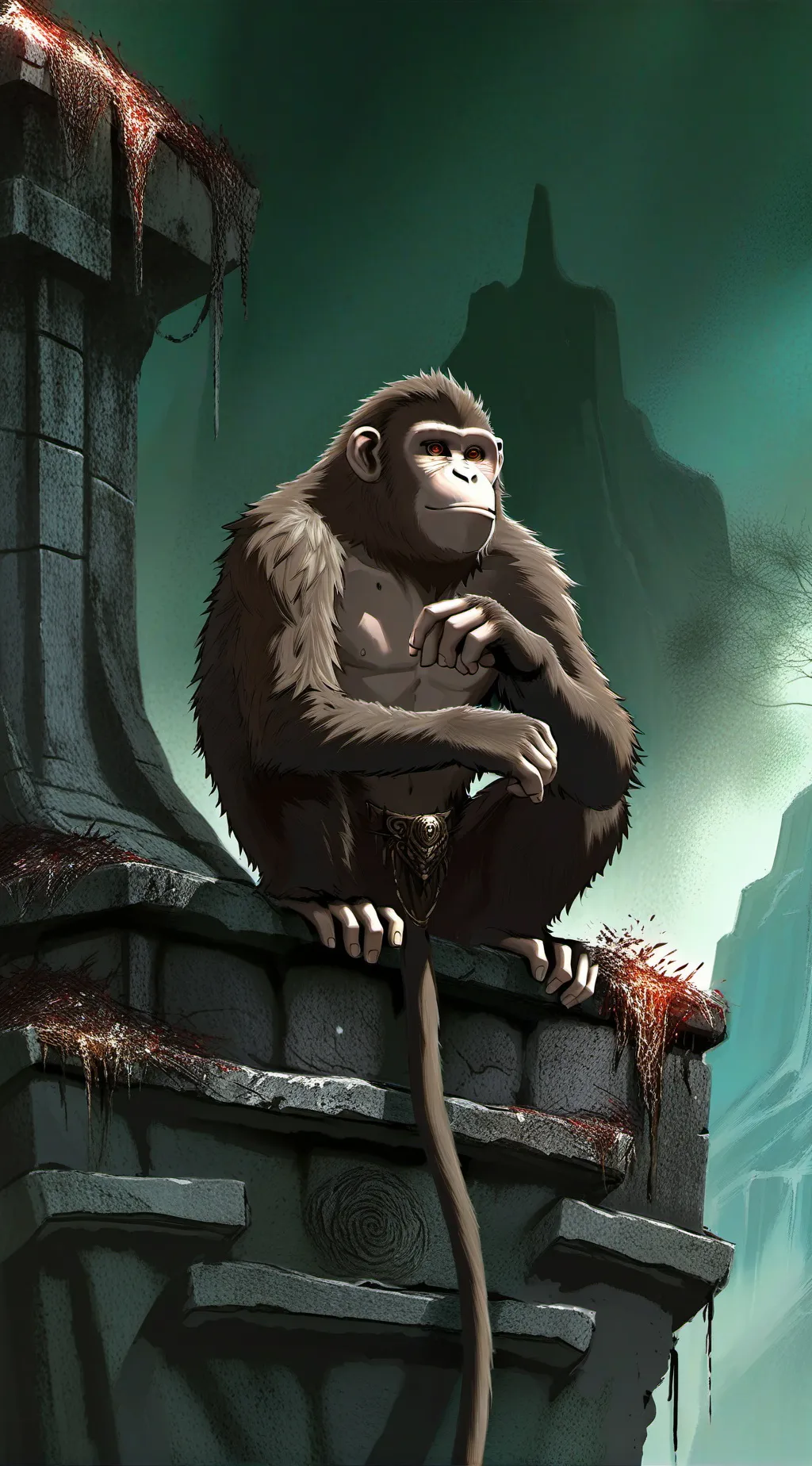 ai character: mok background