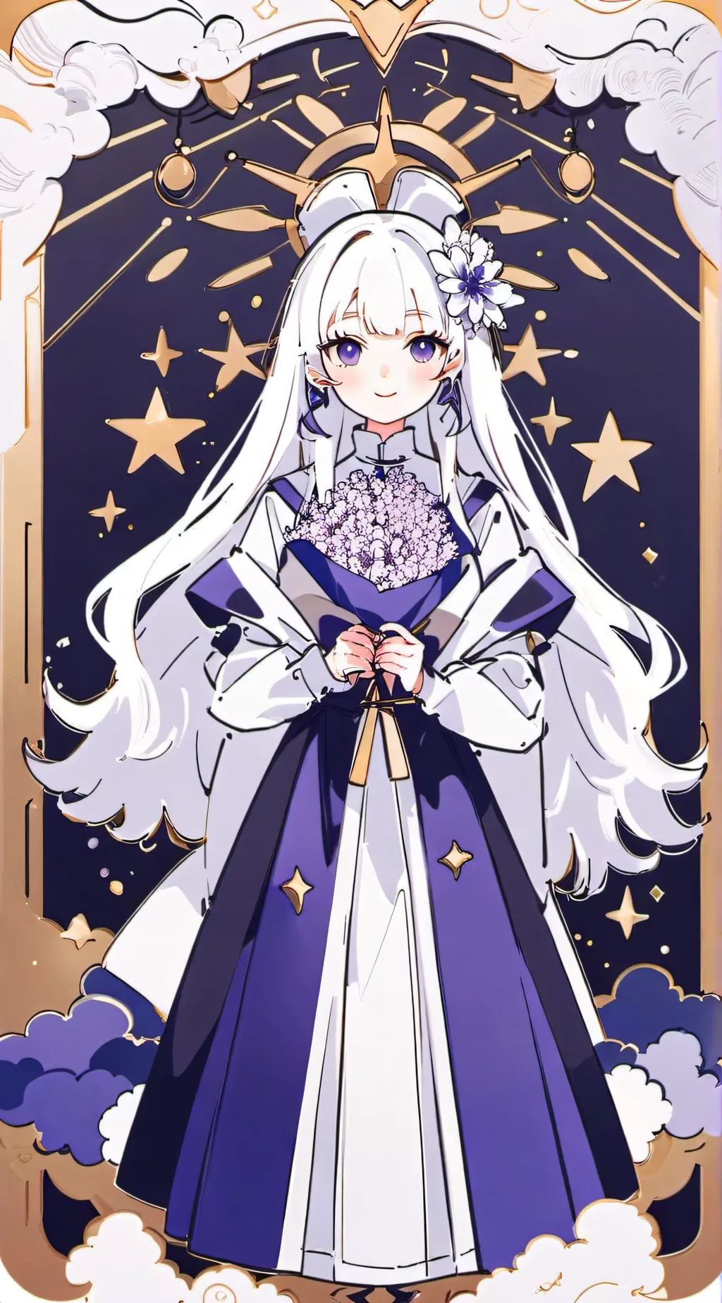 ai character: Hana background