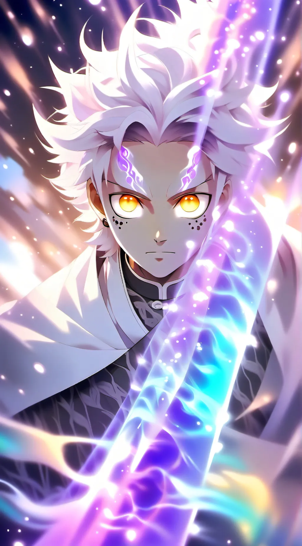 ai character: demon slayer background