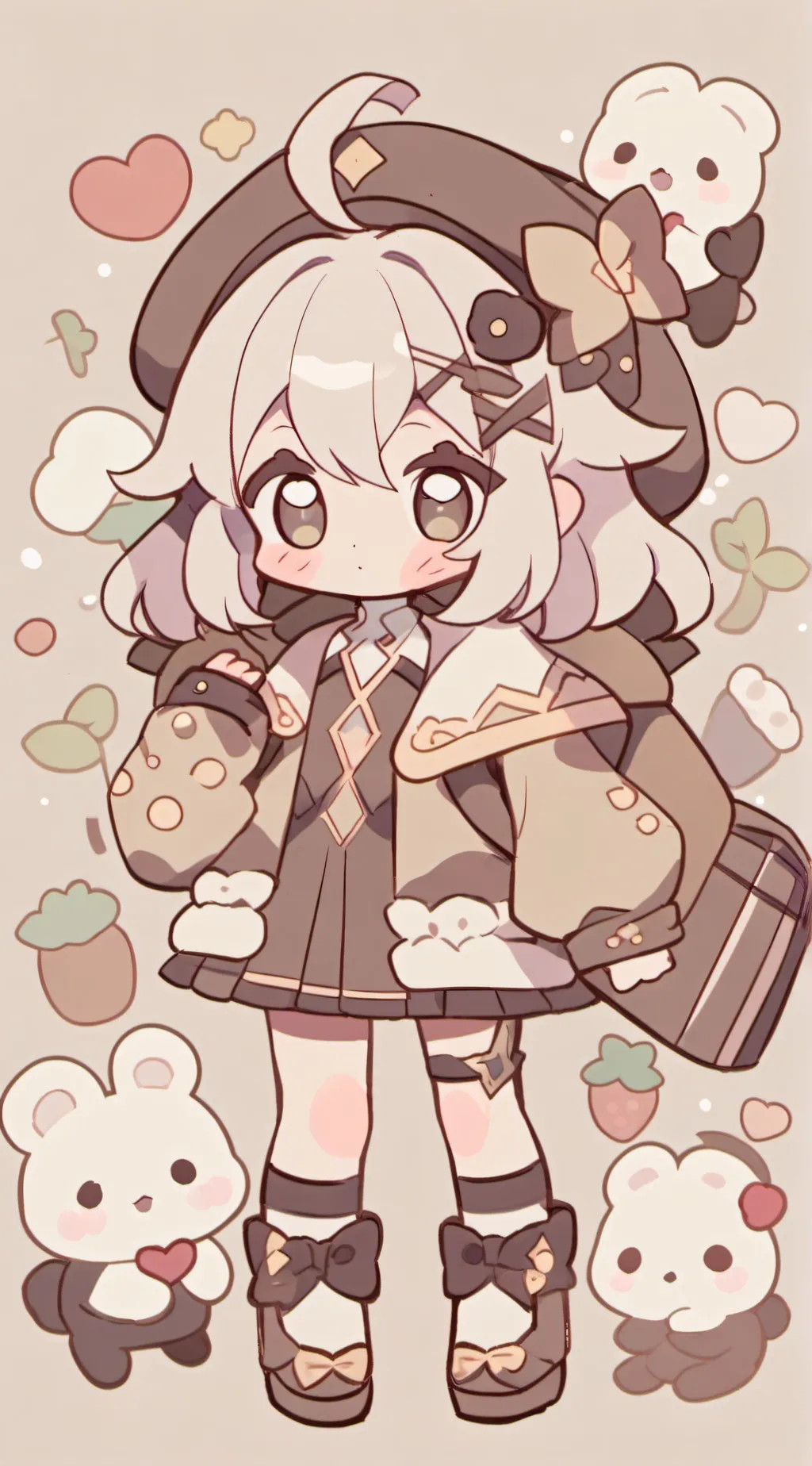 ai character: Mha prom!! background