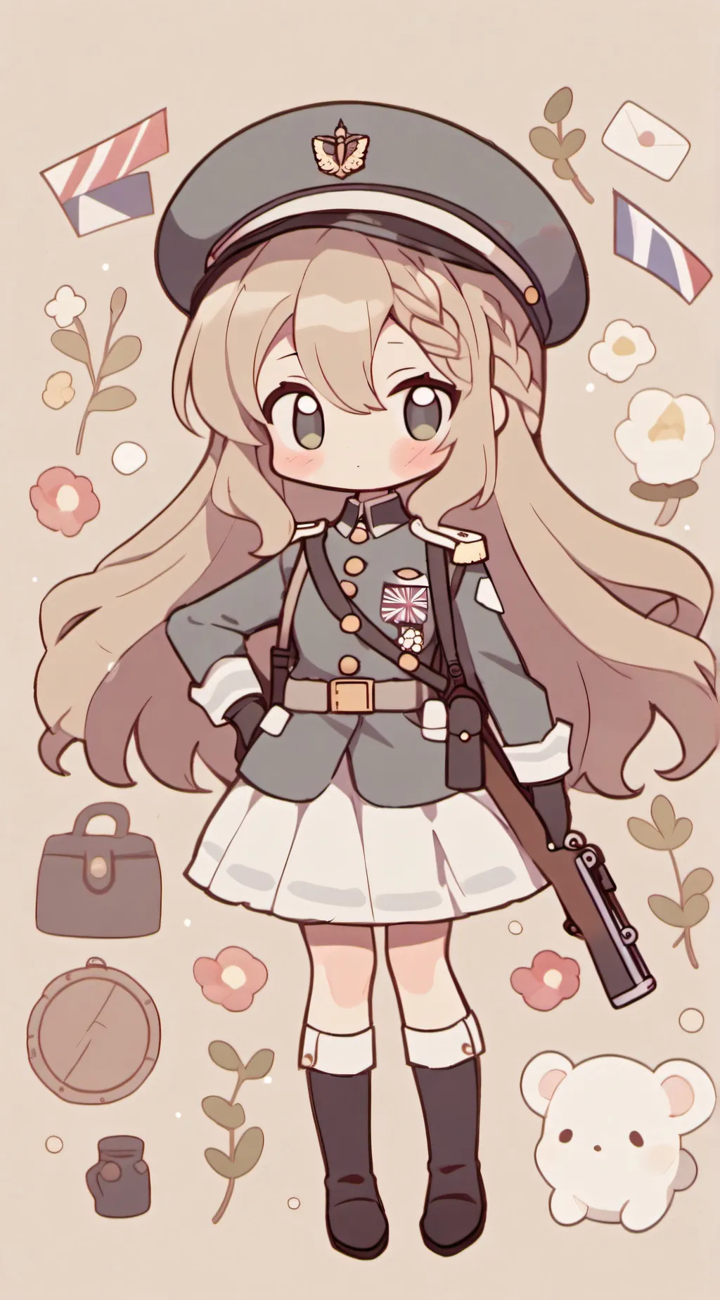 ai character: lane background