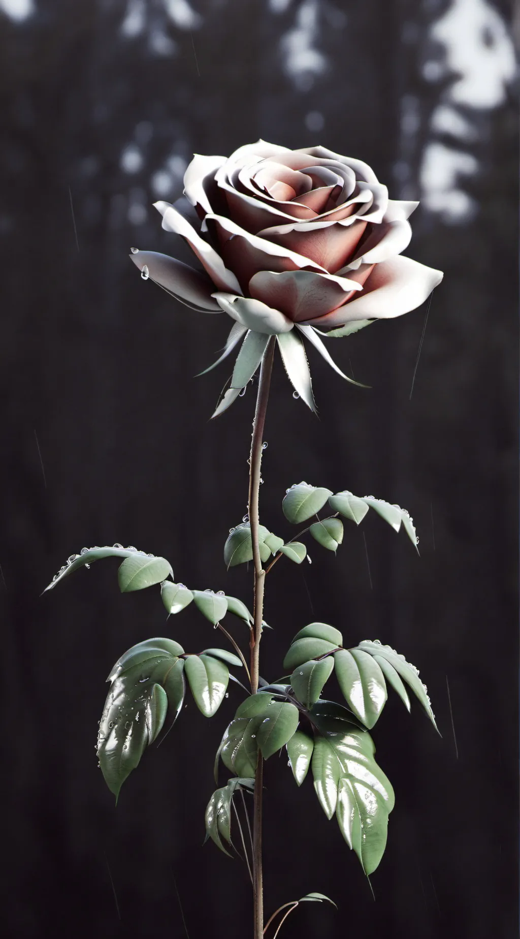 ai character: IF  background